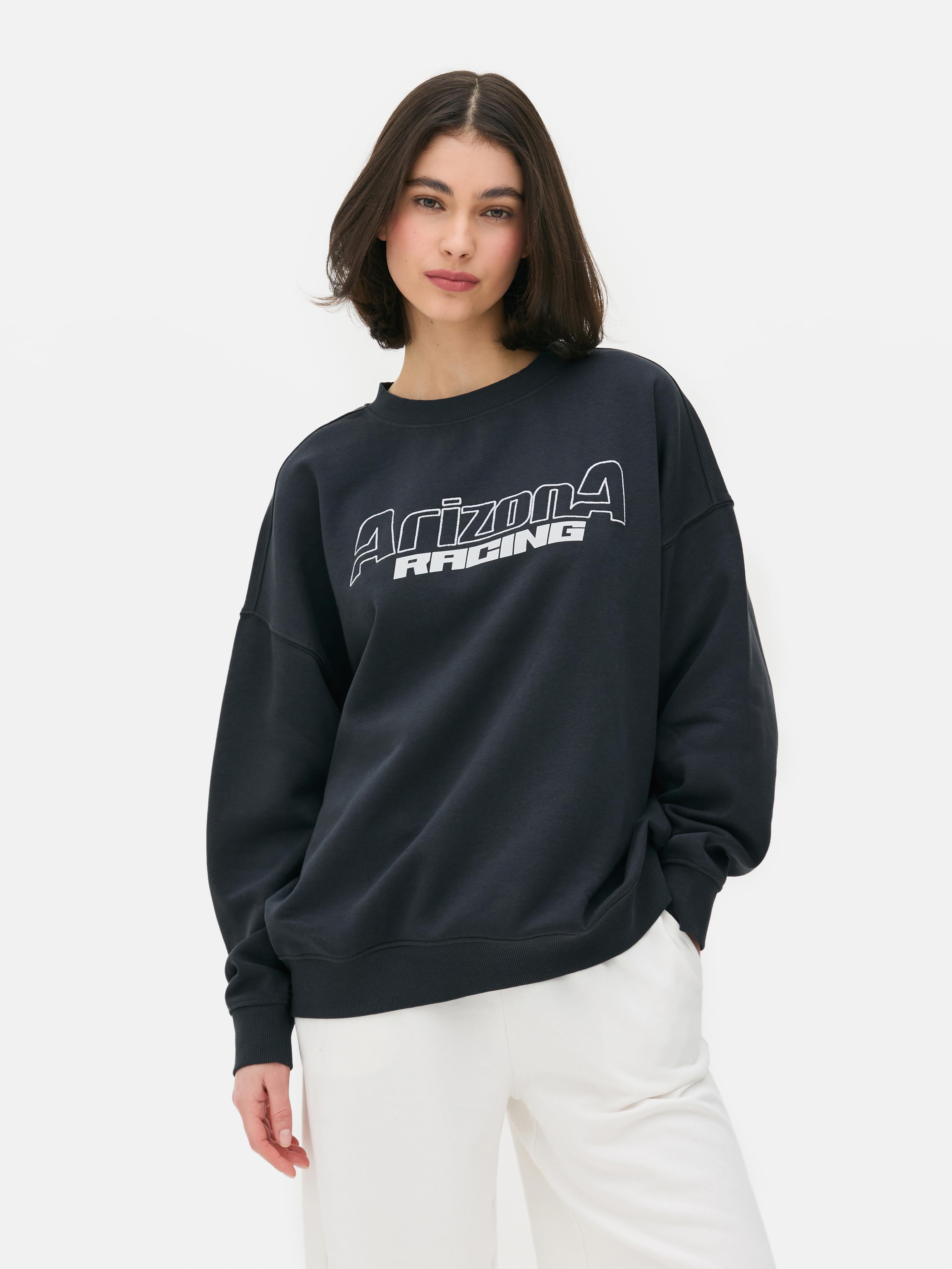 Oversized Printed Sweatshirt