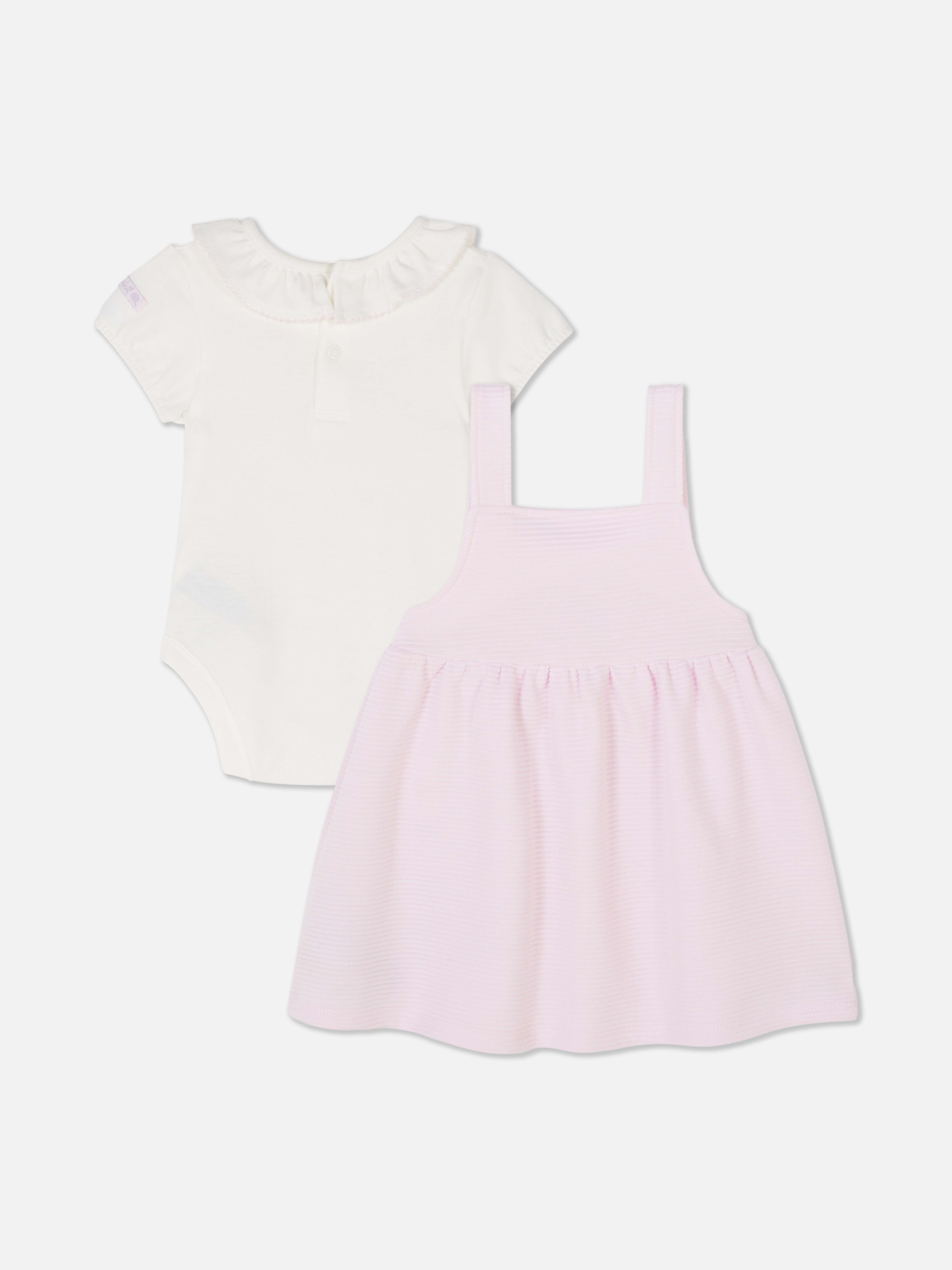 Disney’s Tinkerbell Bodysuit and Pinafore Dress Set