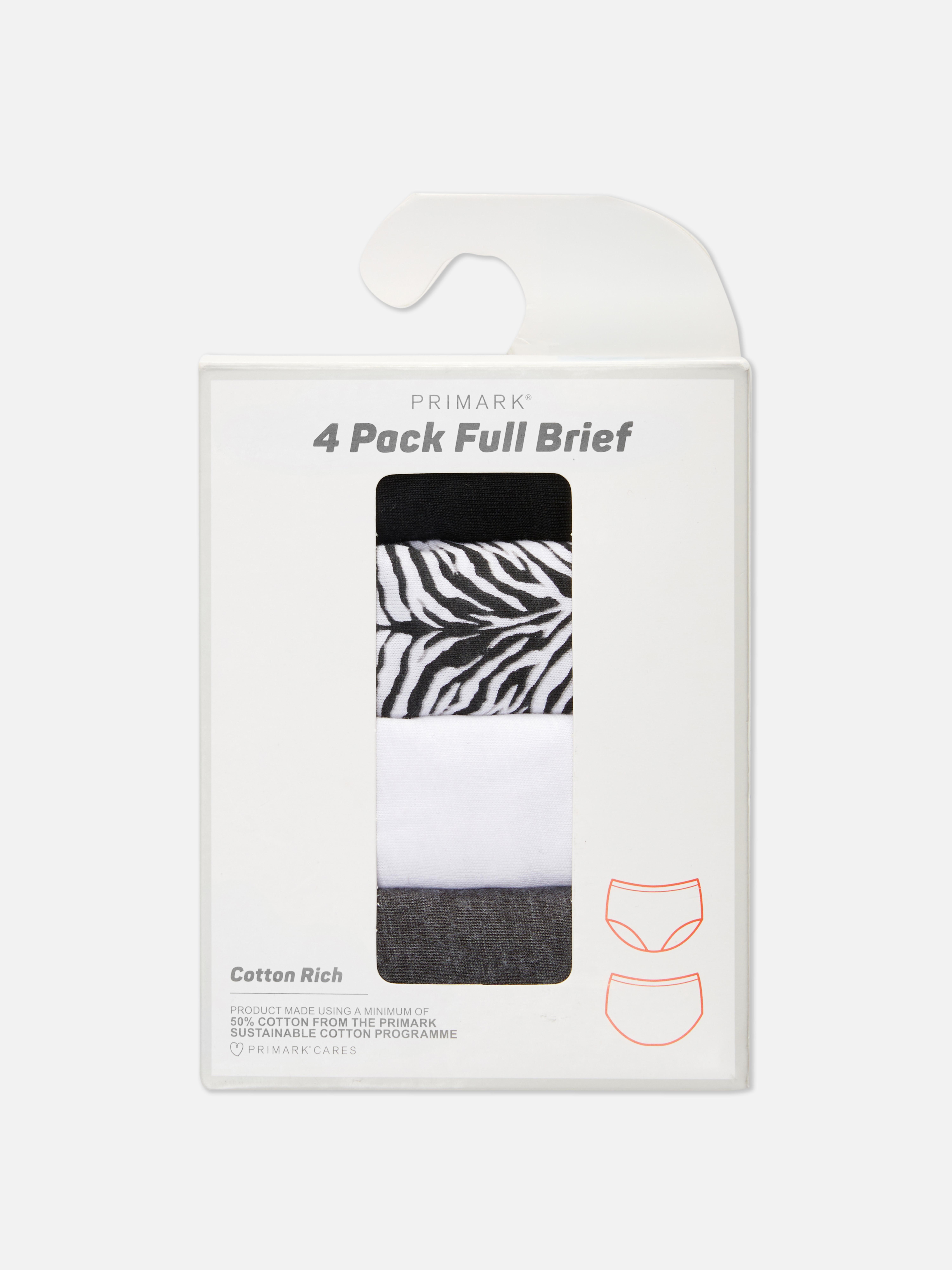 4-Pack Full Briefs
