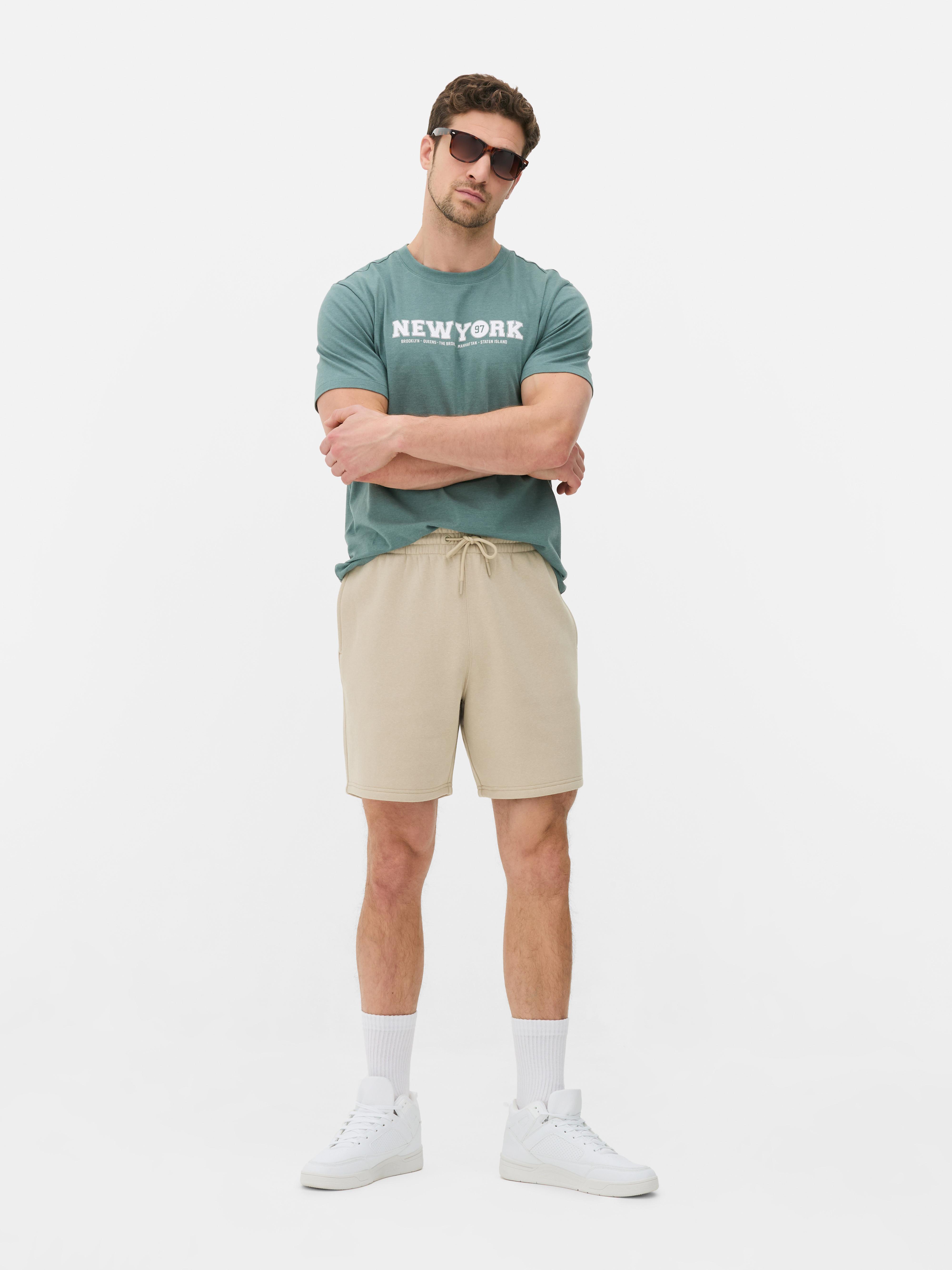 Jersey Drawstring Shorts