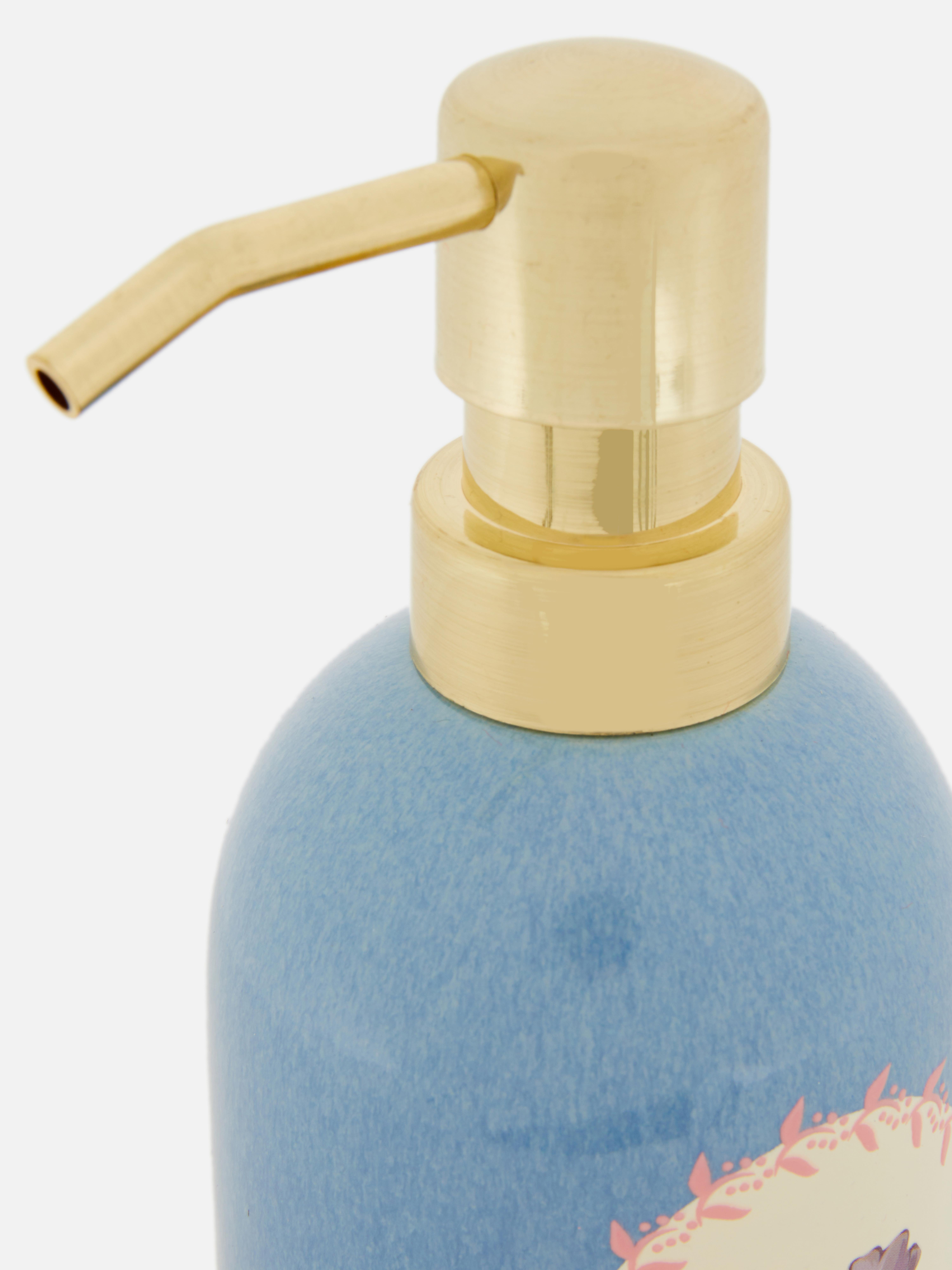 Retro Floral Soap Dispencer