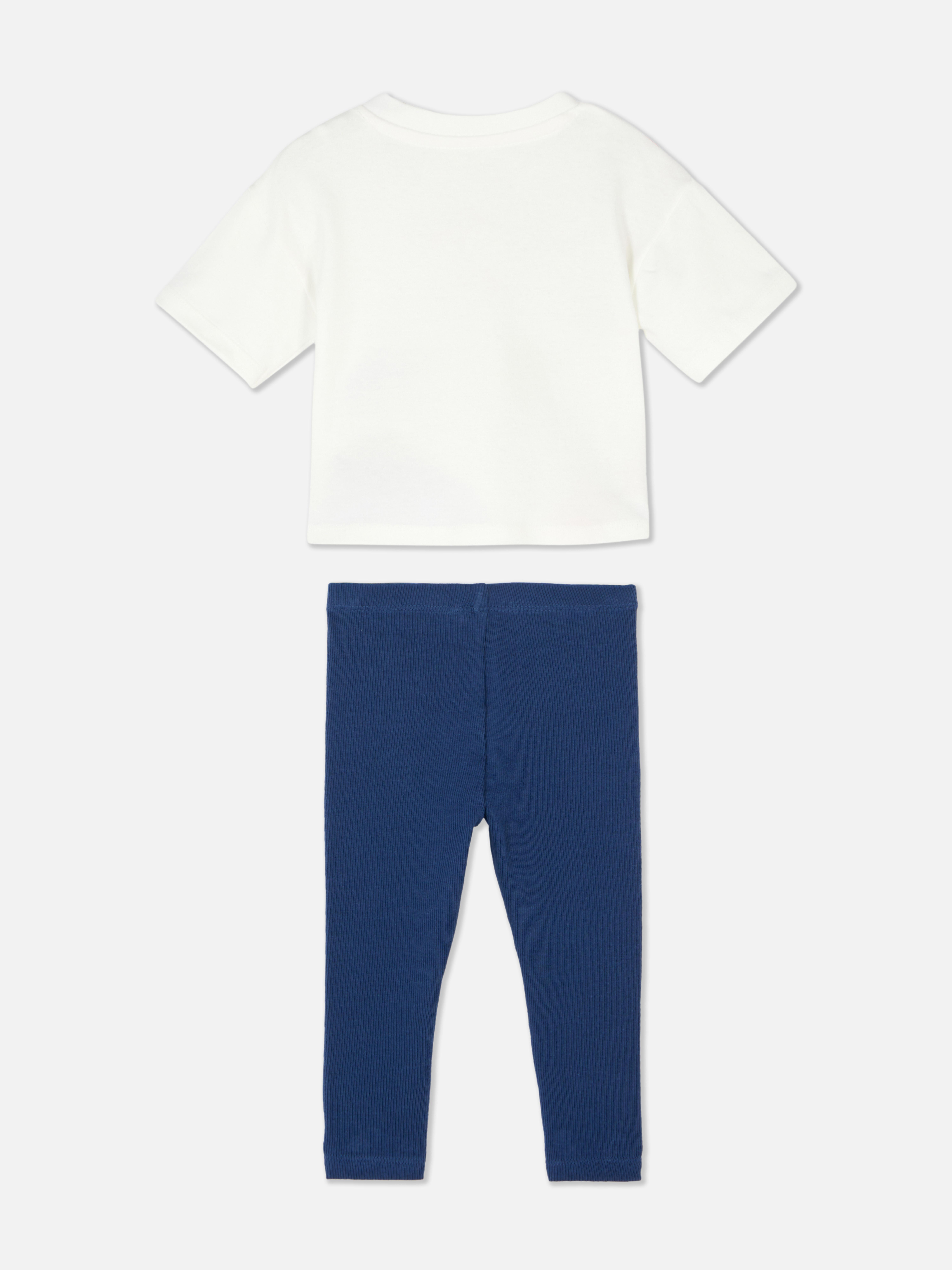 Set cu tricou și colanți Mickey Mouse și prietenii de la Disney