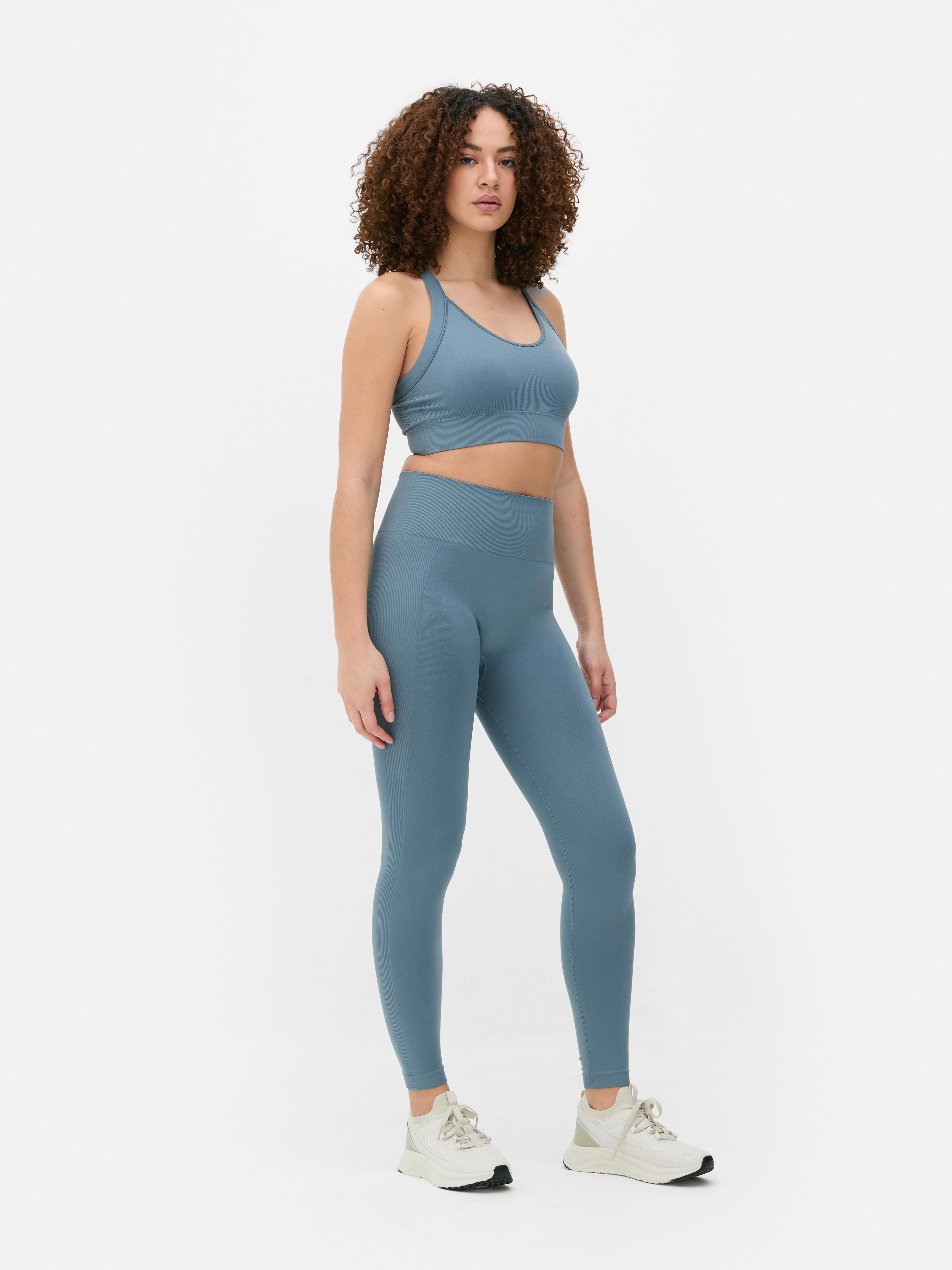 Top corto sin costuras para el gimnasio