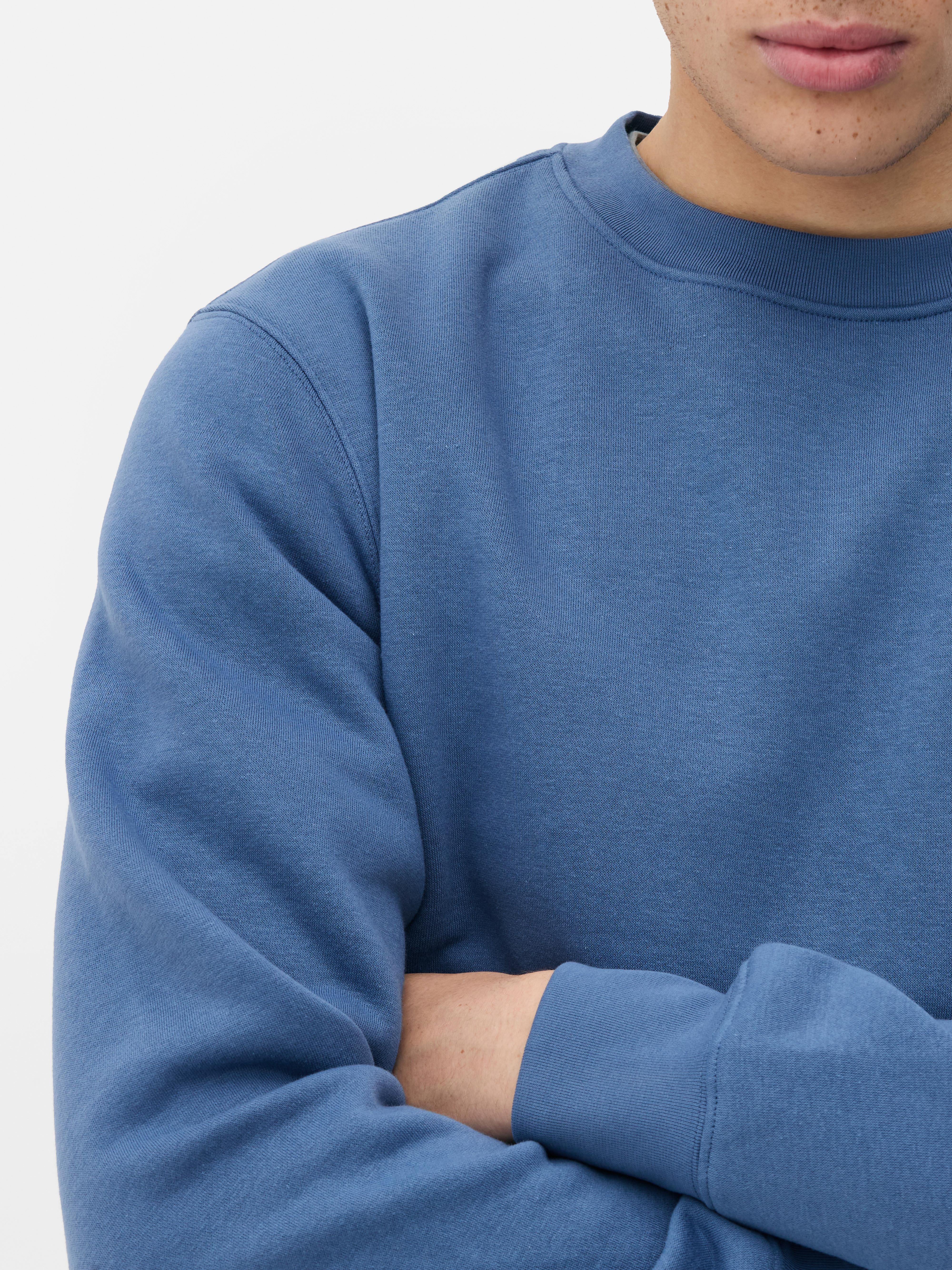 Sudadera de cuello redondo