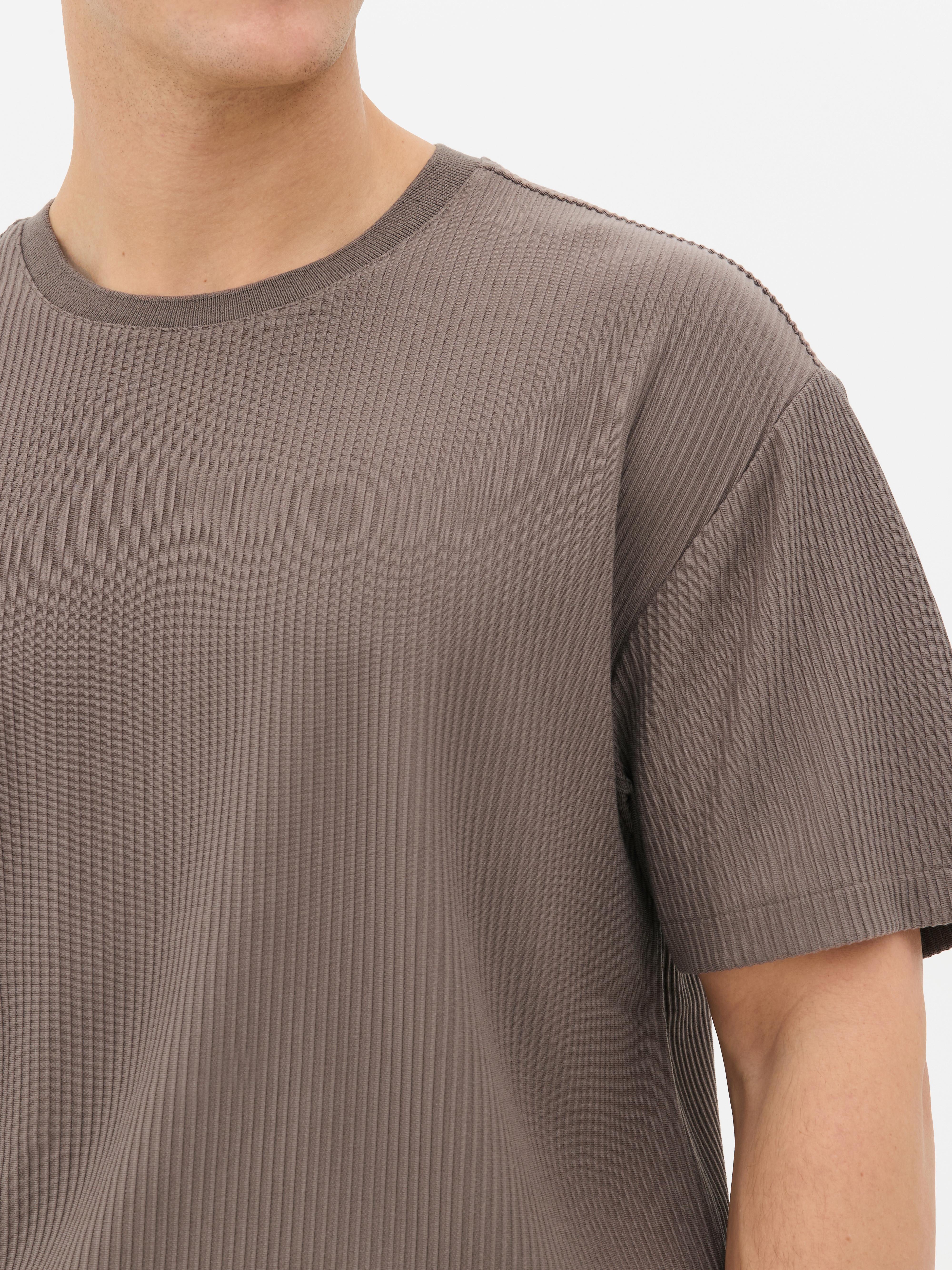 T-shirt met plooien Kem