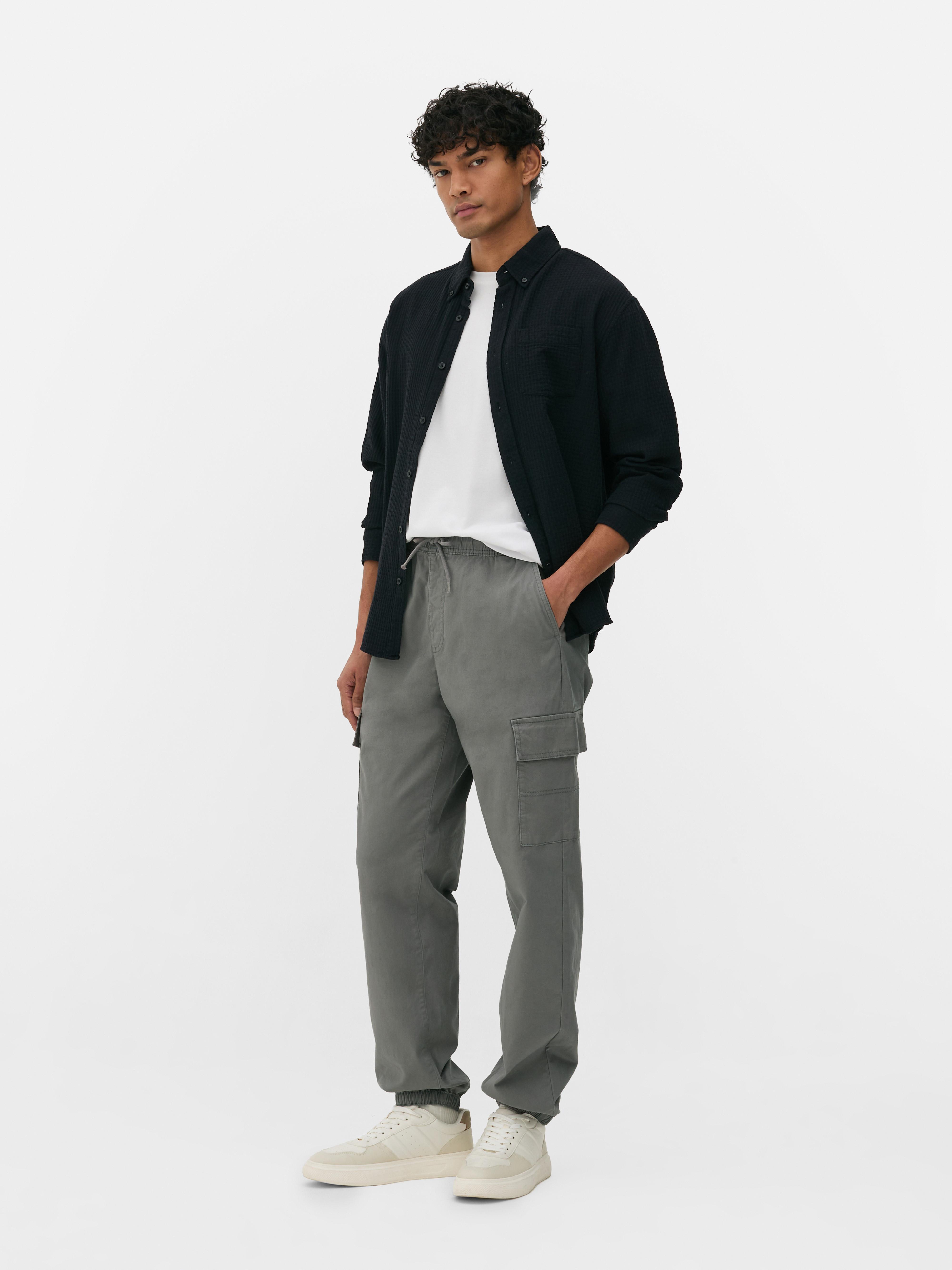 Cargohose mit Bündchen