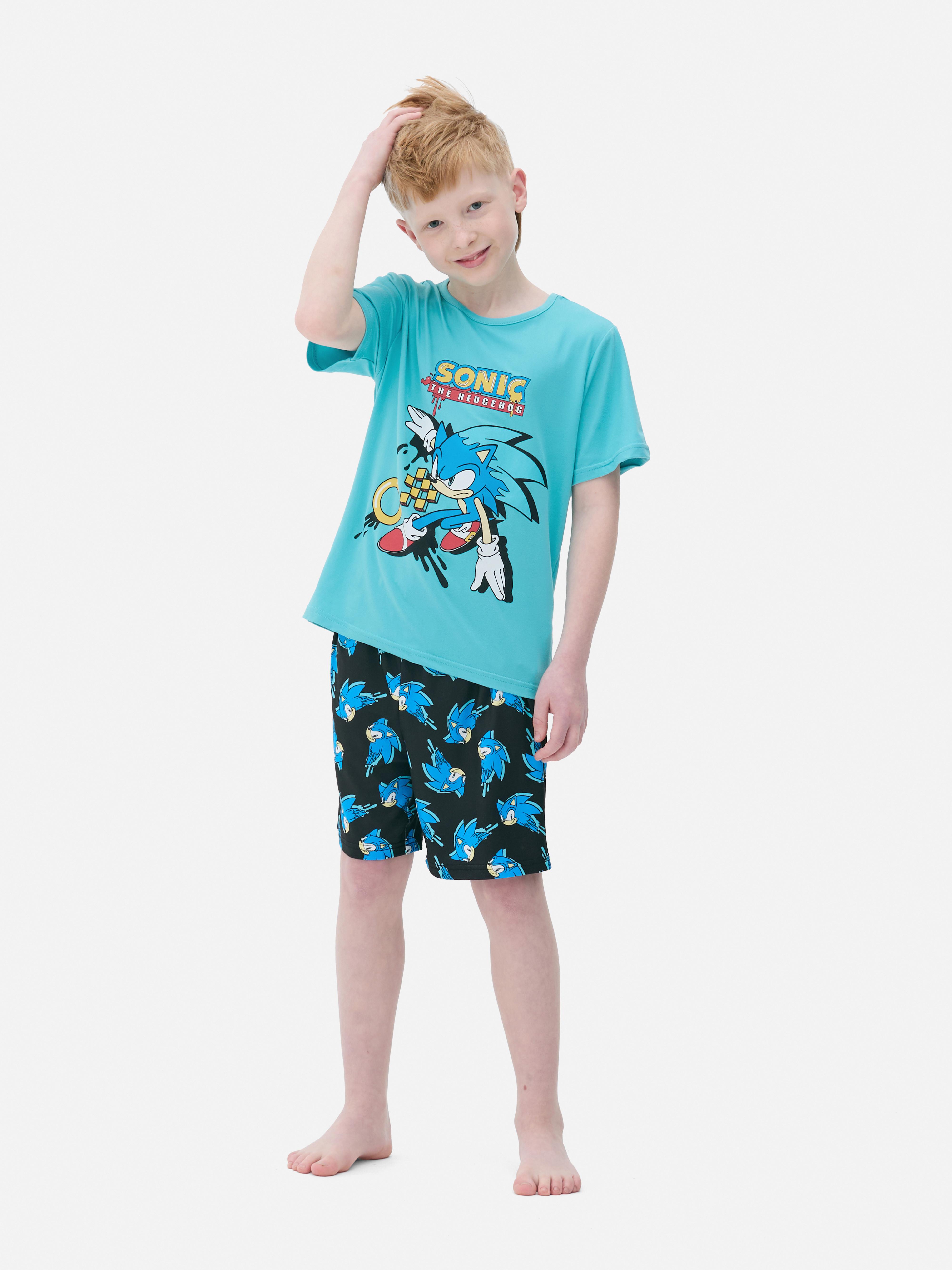 Pijama corto de Sonic, el erizo