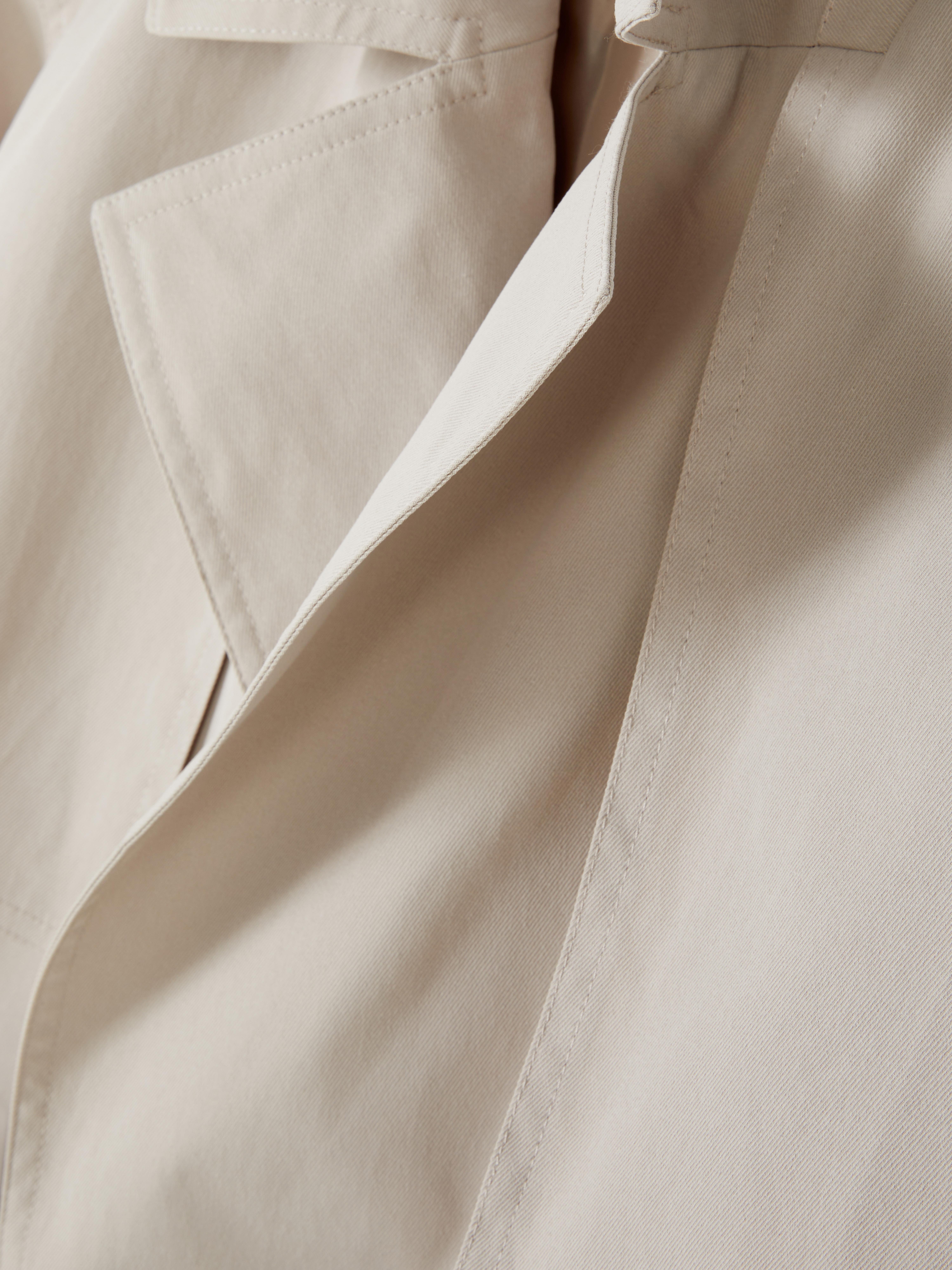 Short Belted Trench