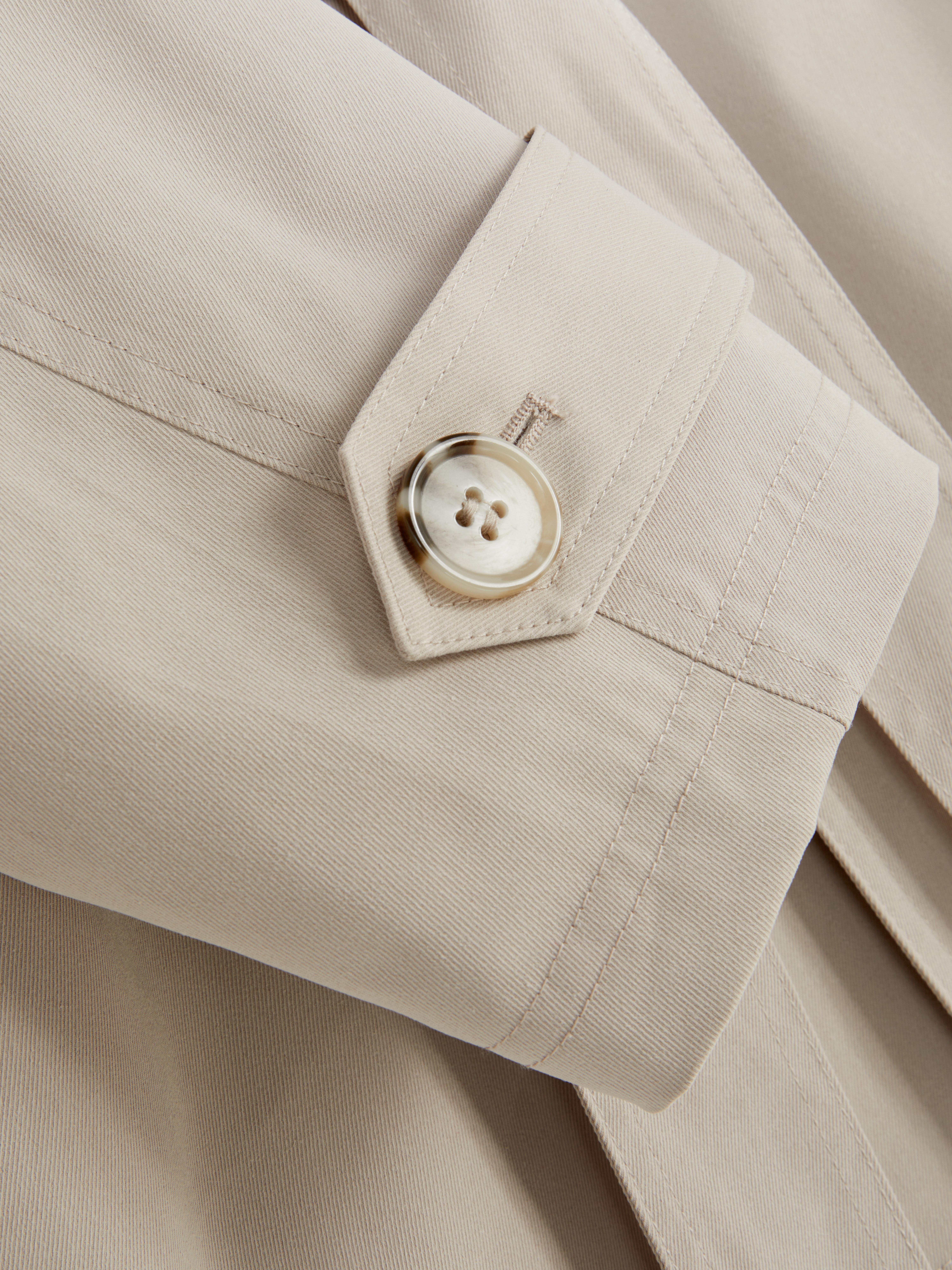 Short Belted Trench