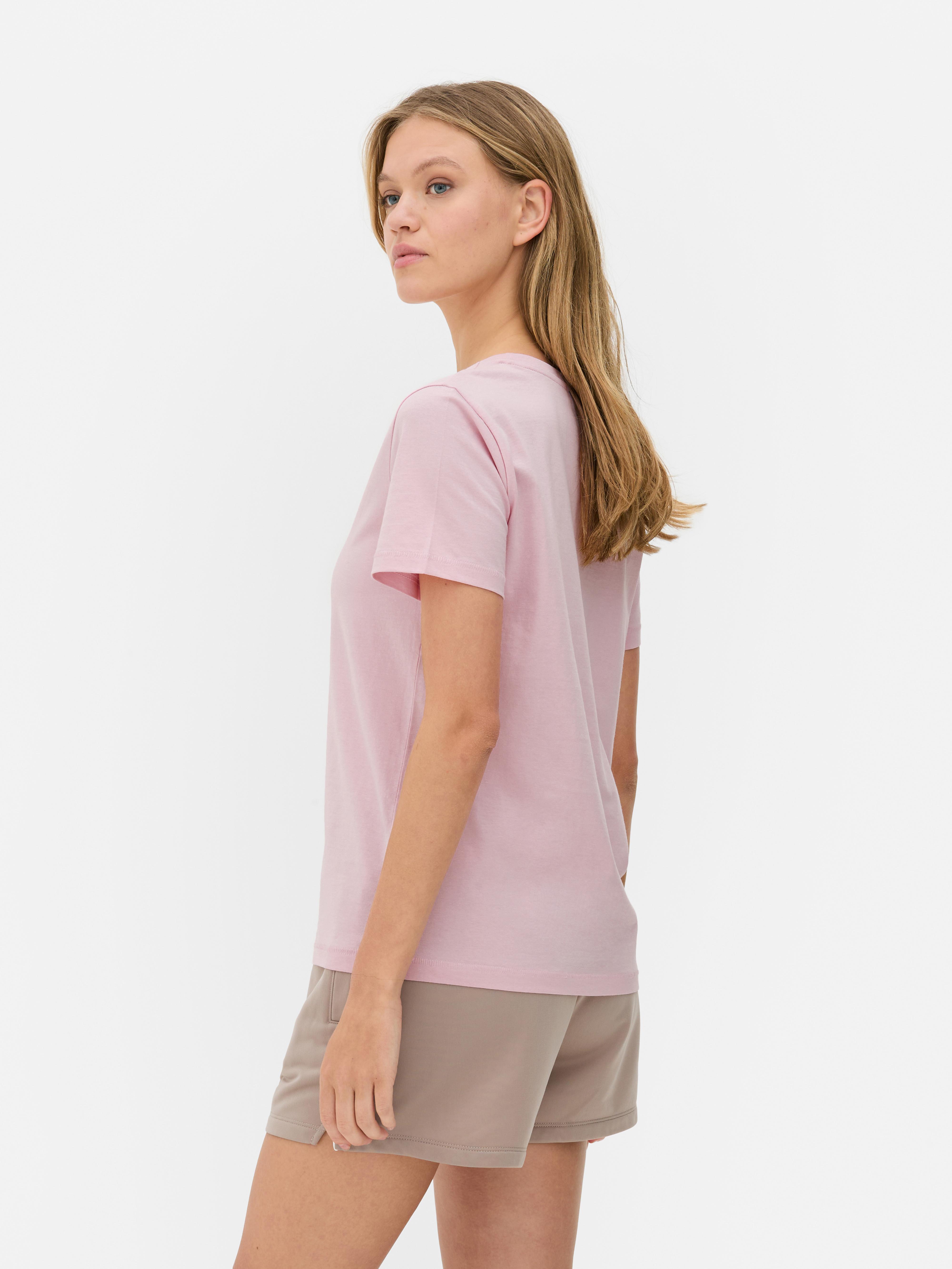 V-Neck Short Sleeve T-Shirt