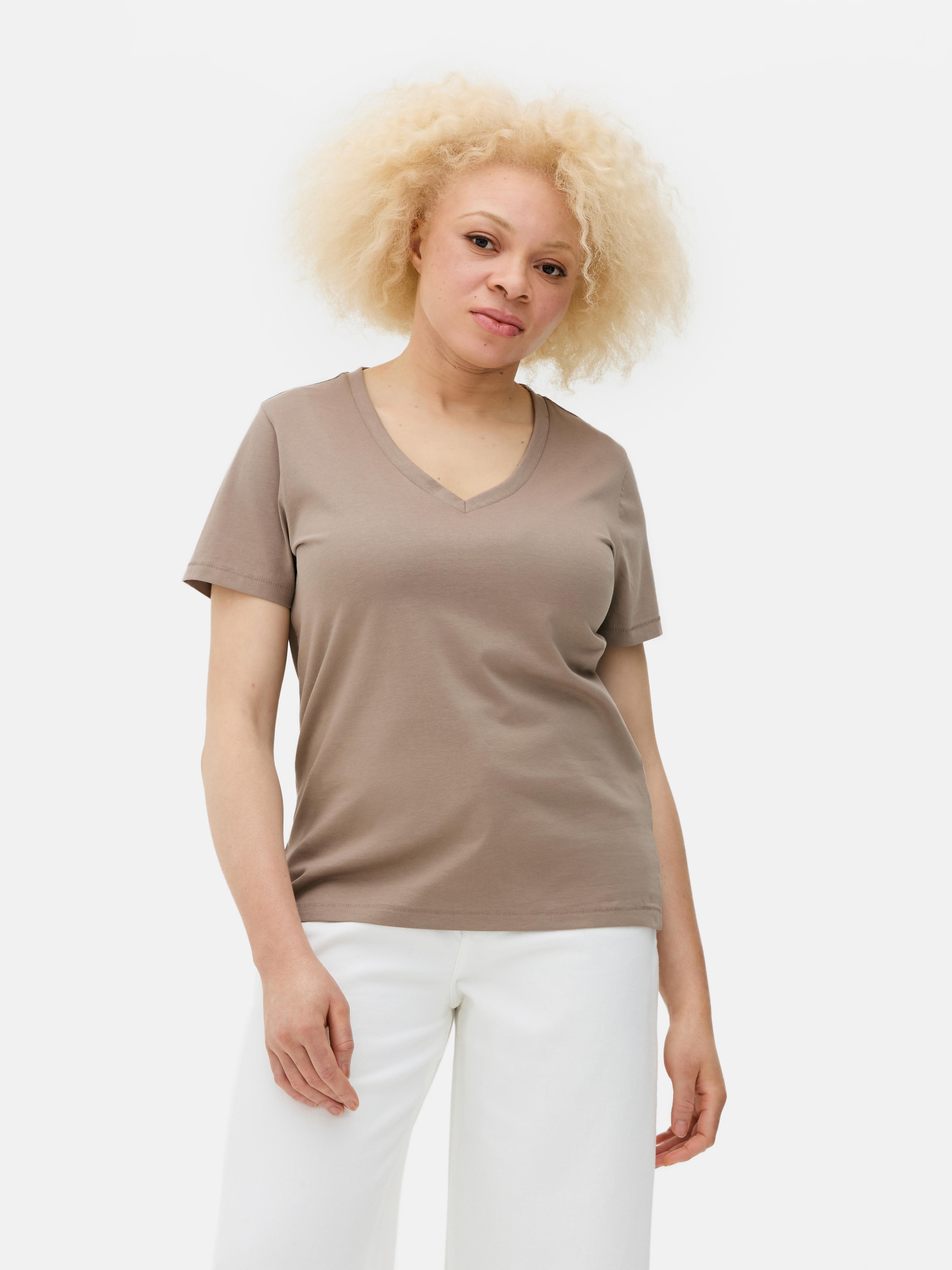 V-Neck Short Sleeve T-Shirt