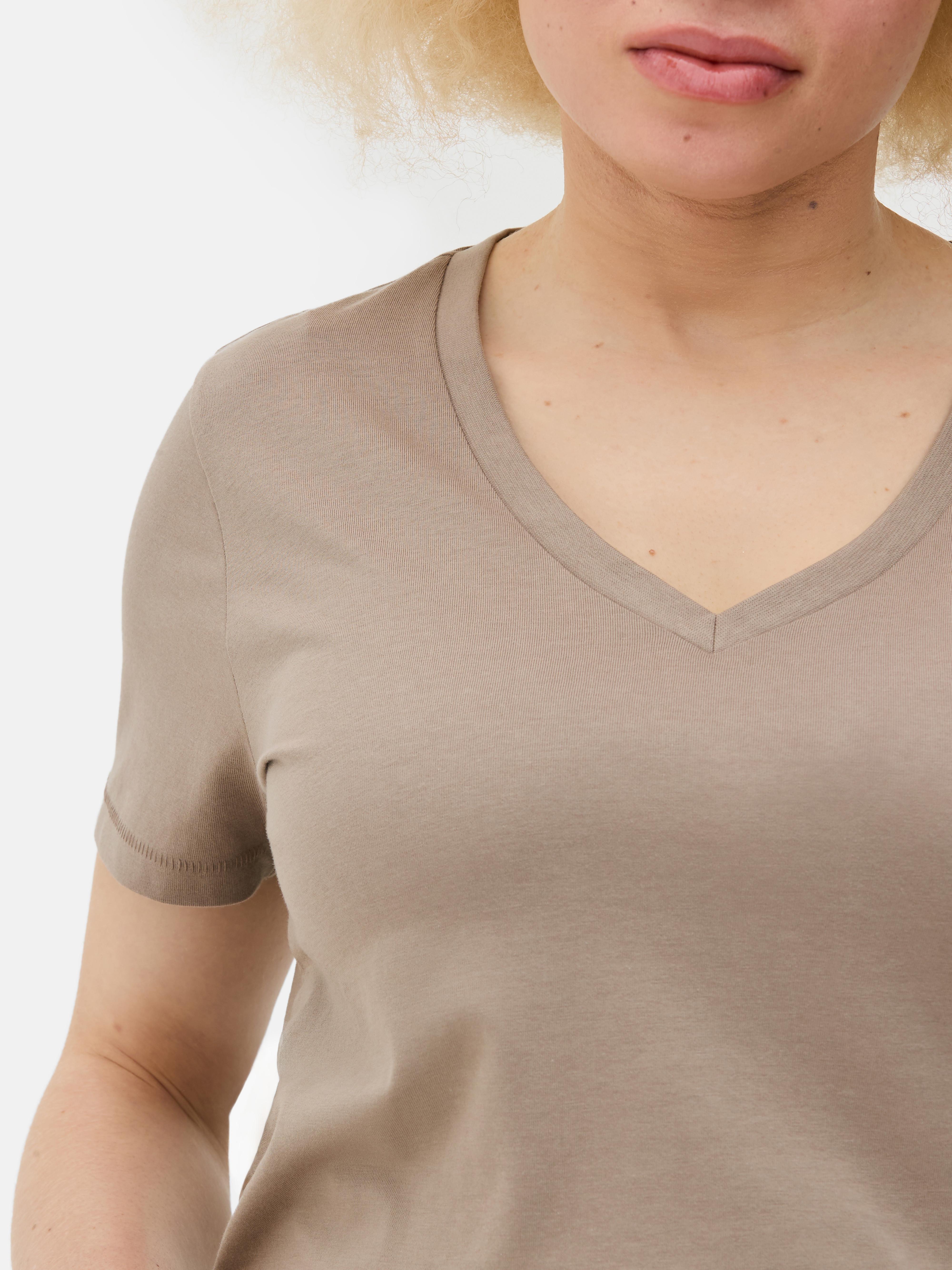 V-Neck Short Sleeve T-Shirt