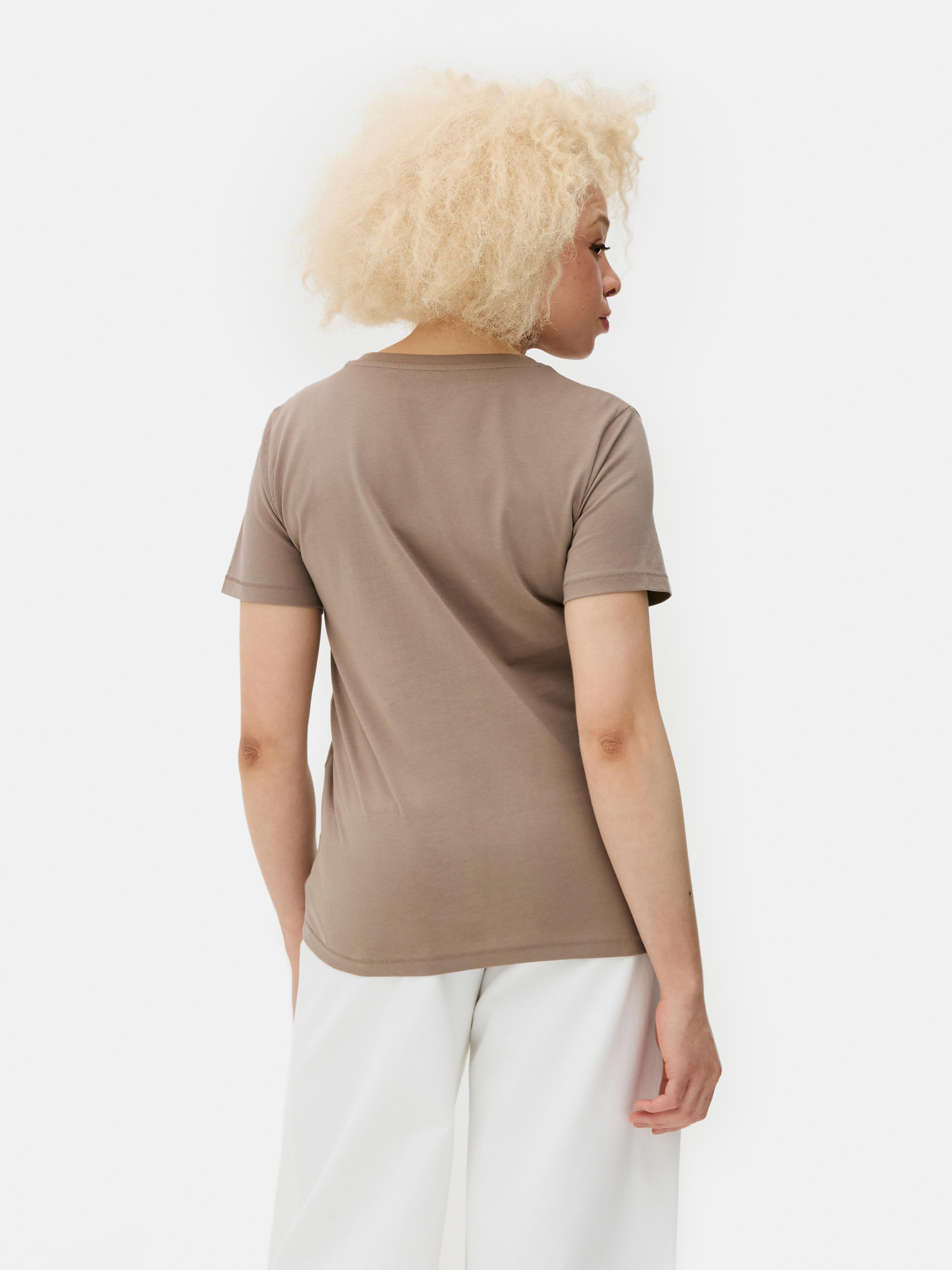 V-Neck Short Sleeve T-Shirt