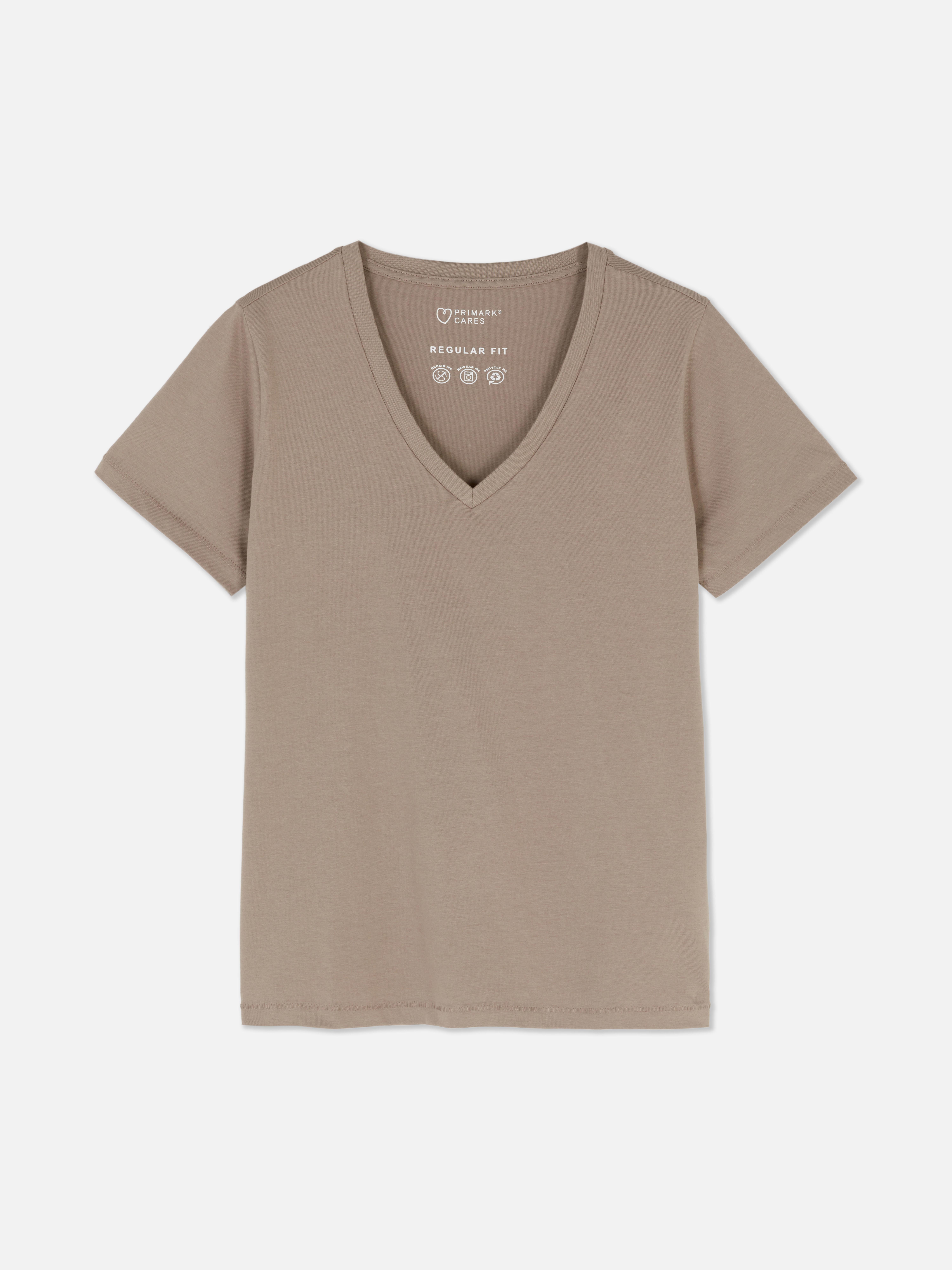 V-Neck Short Sleeve T-Shirt