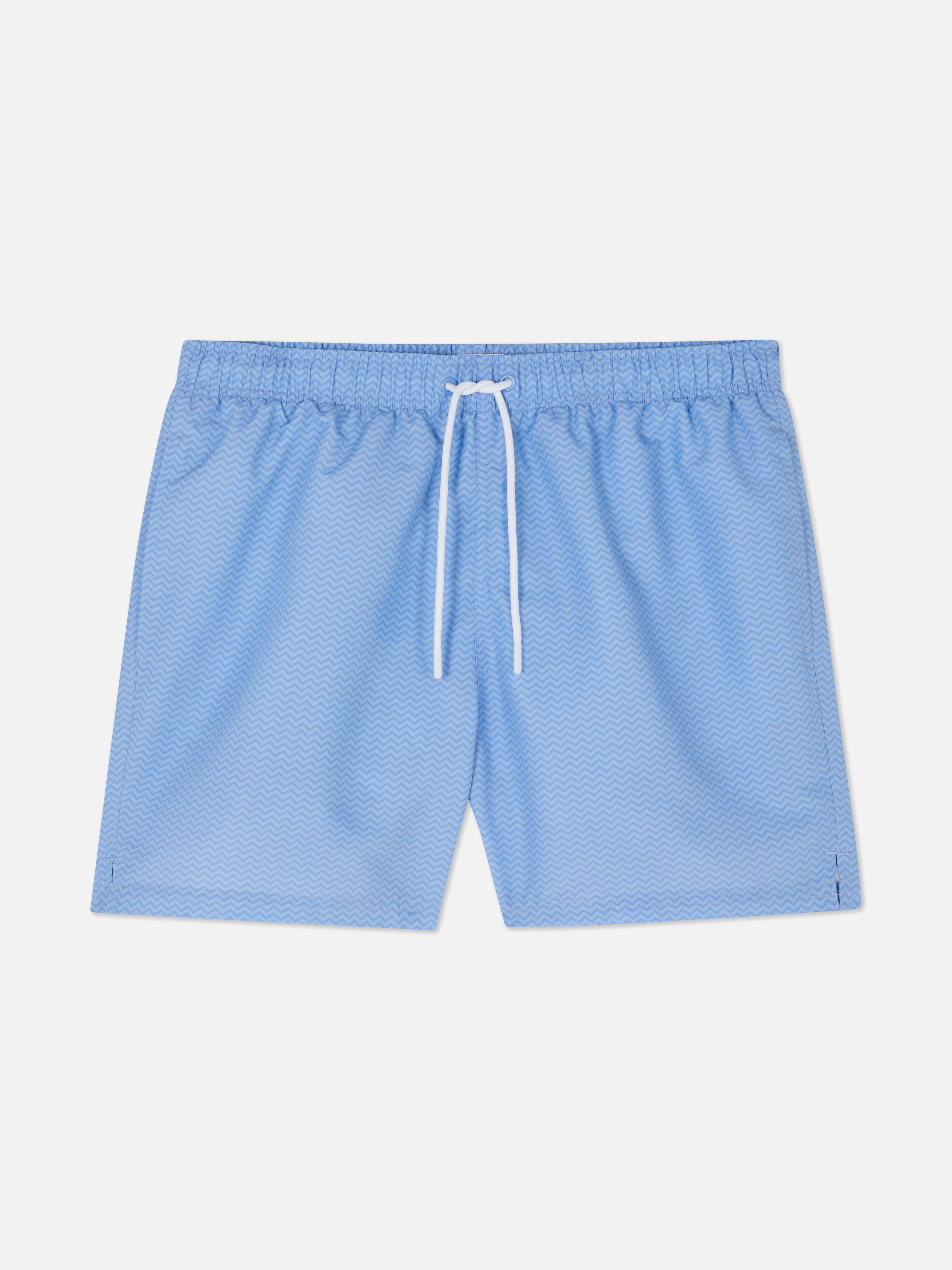 Zwemshort met zigzagpatroon