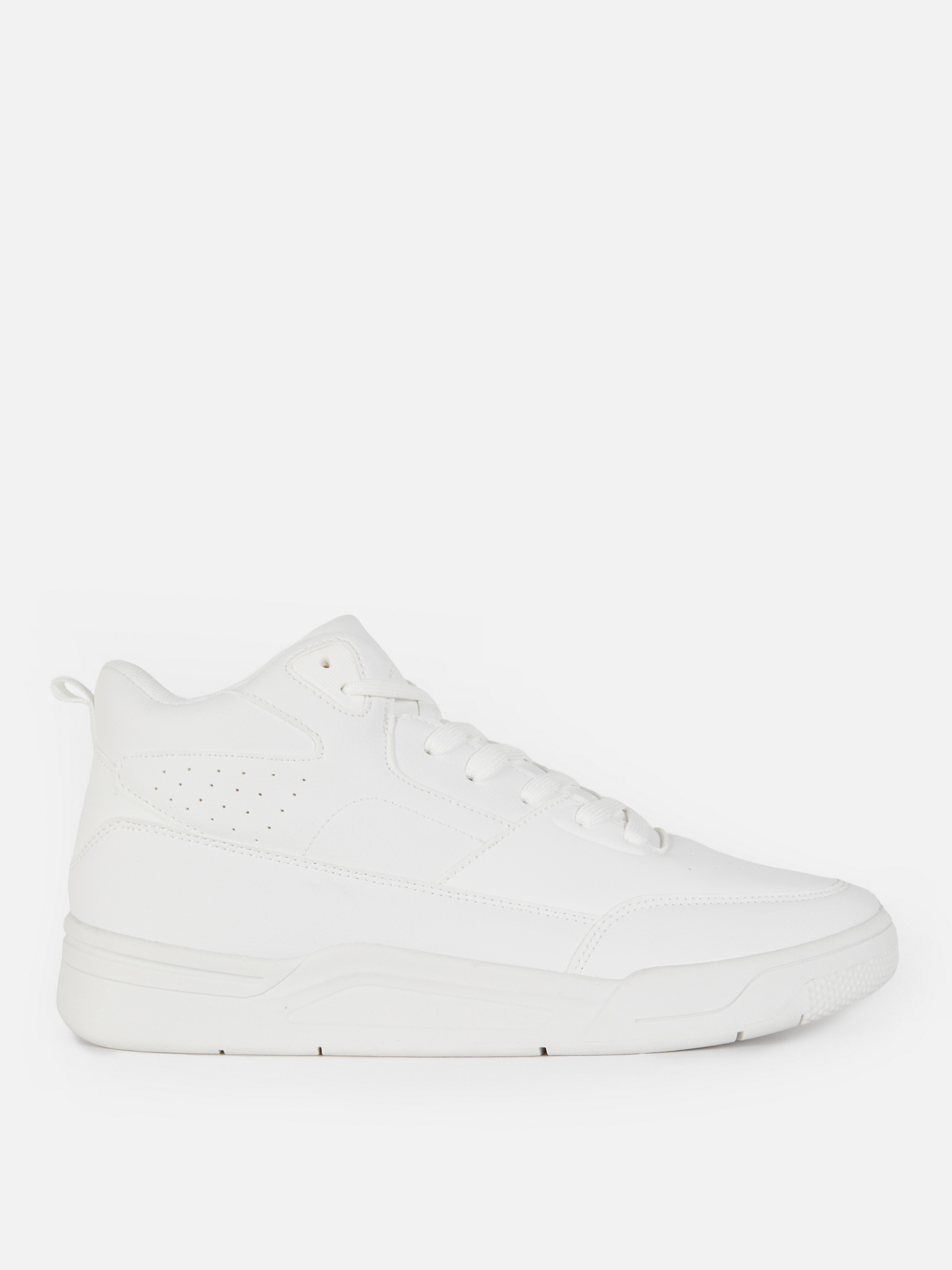 Hoge basic sneakers Wit