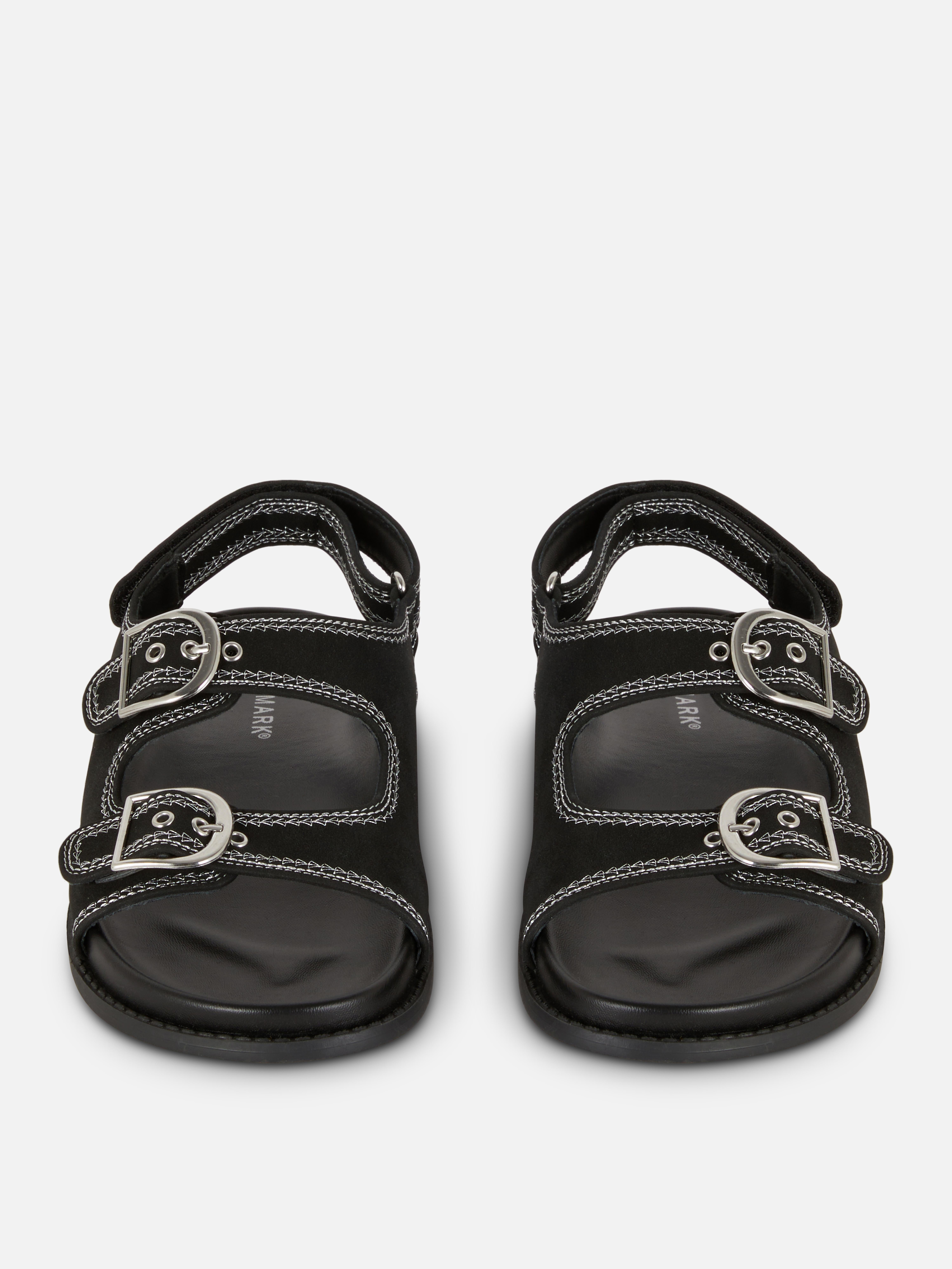 „Paula Echevarría“ Sandalen mit zwei Riemen