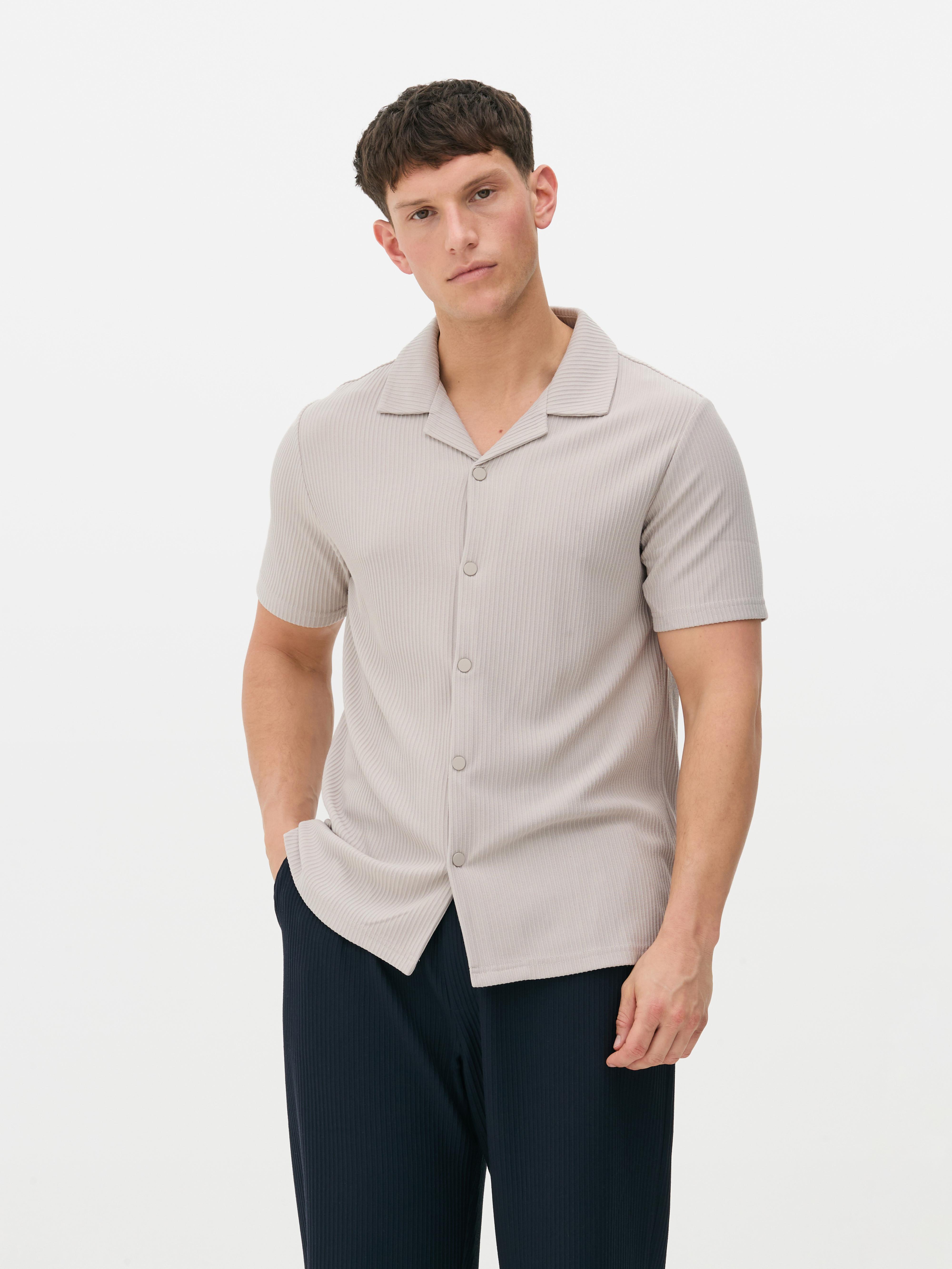 Kem Plisse Short Sleeve Shirt