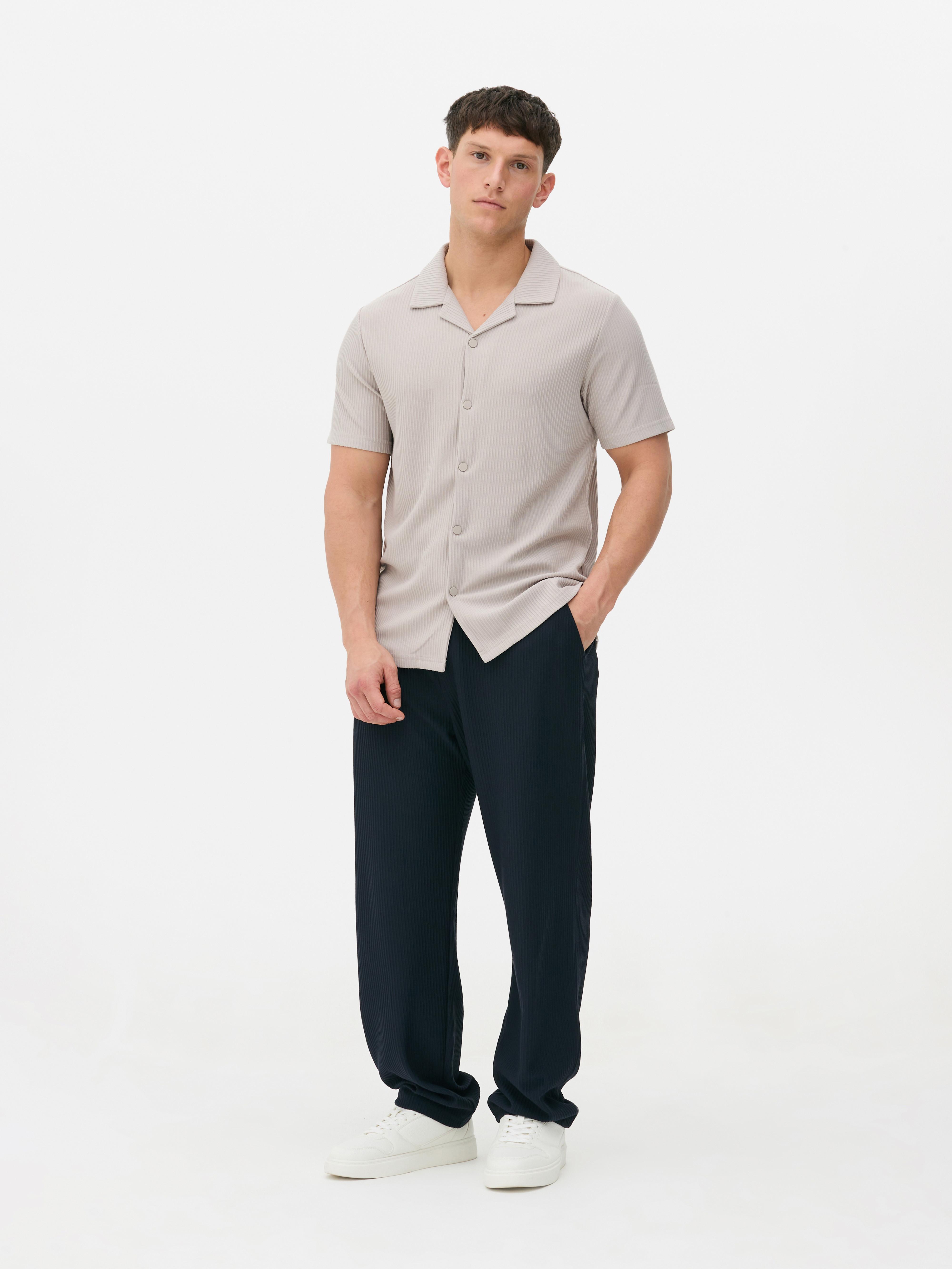 Kem Plissé Short Sleeve Shirt