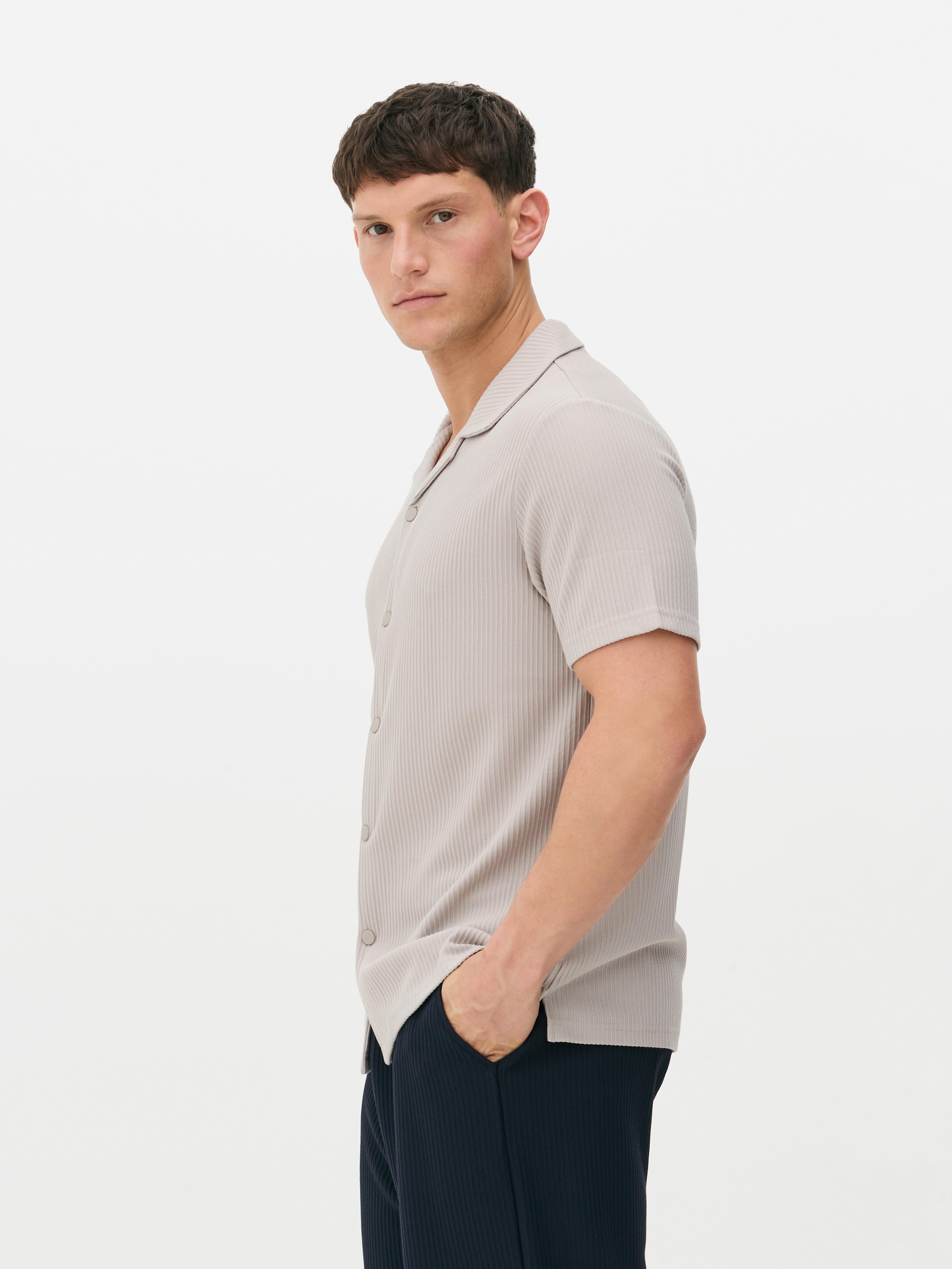 Kem Plissé Short Sleeve Shirt
