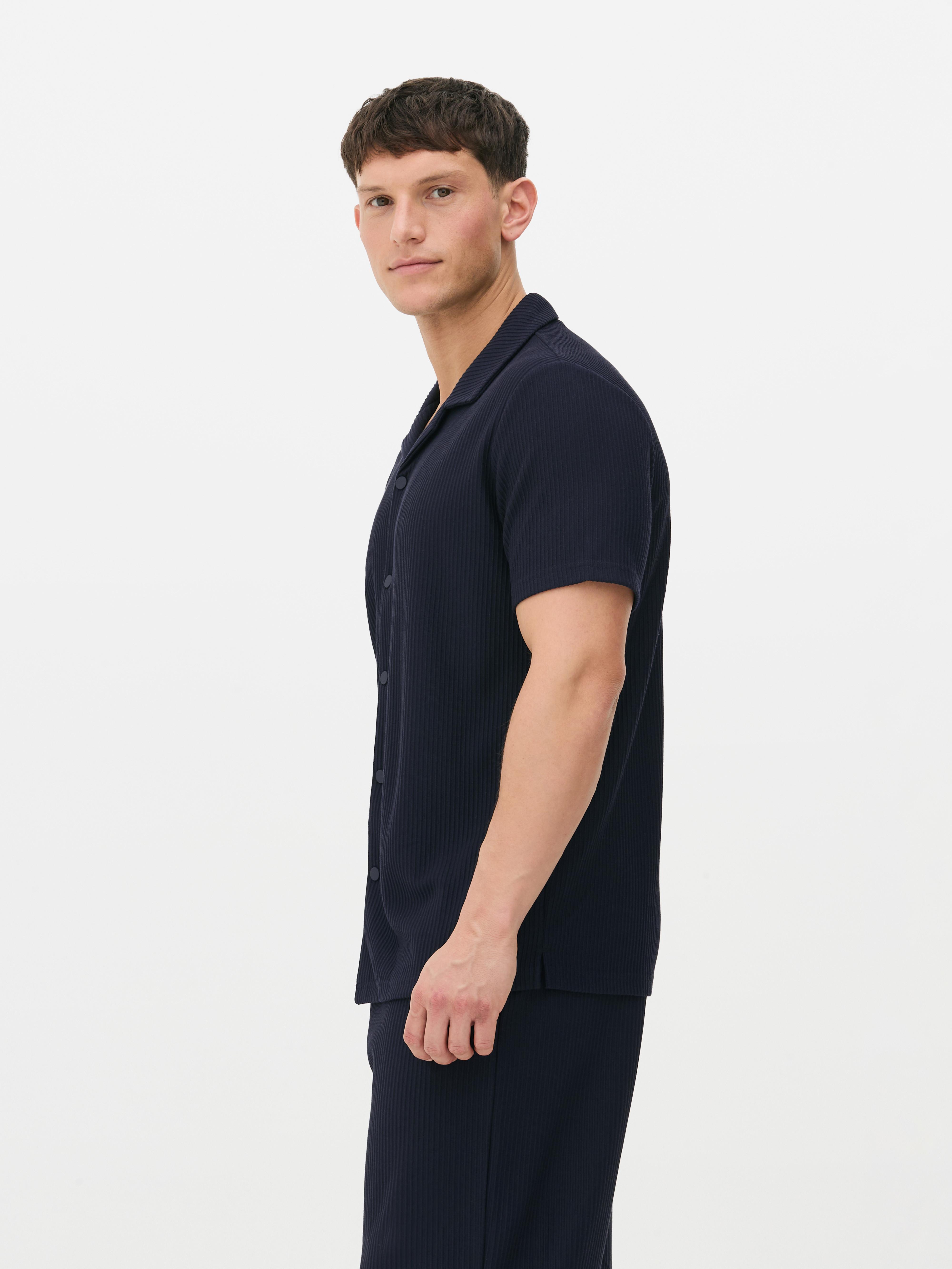 Kem Plissé Short Sleeve Shirt