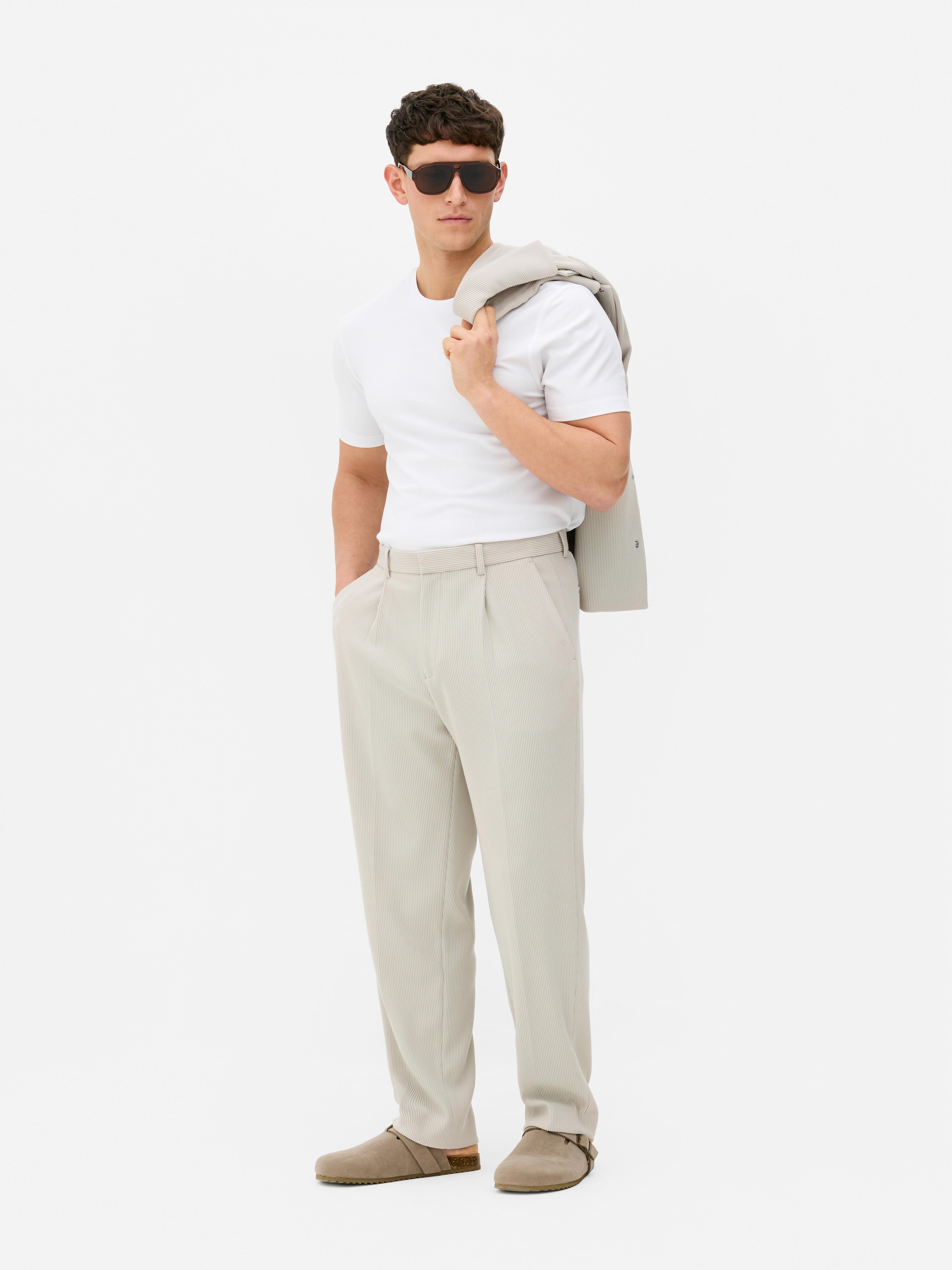 Plissierte Kem-Hose