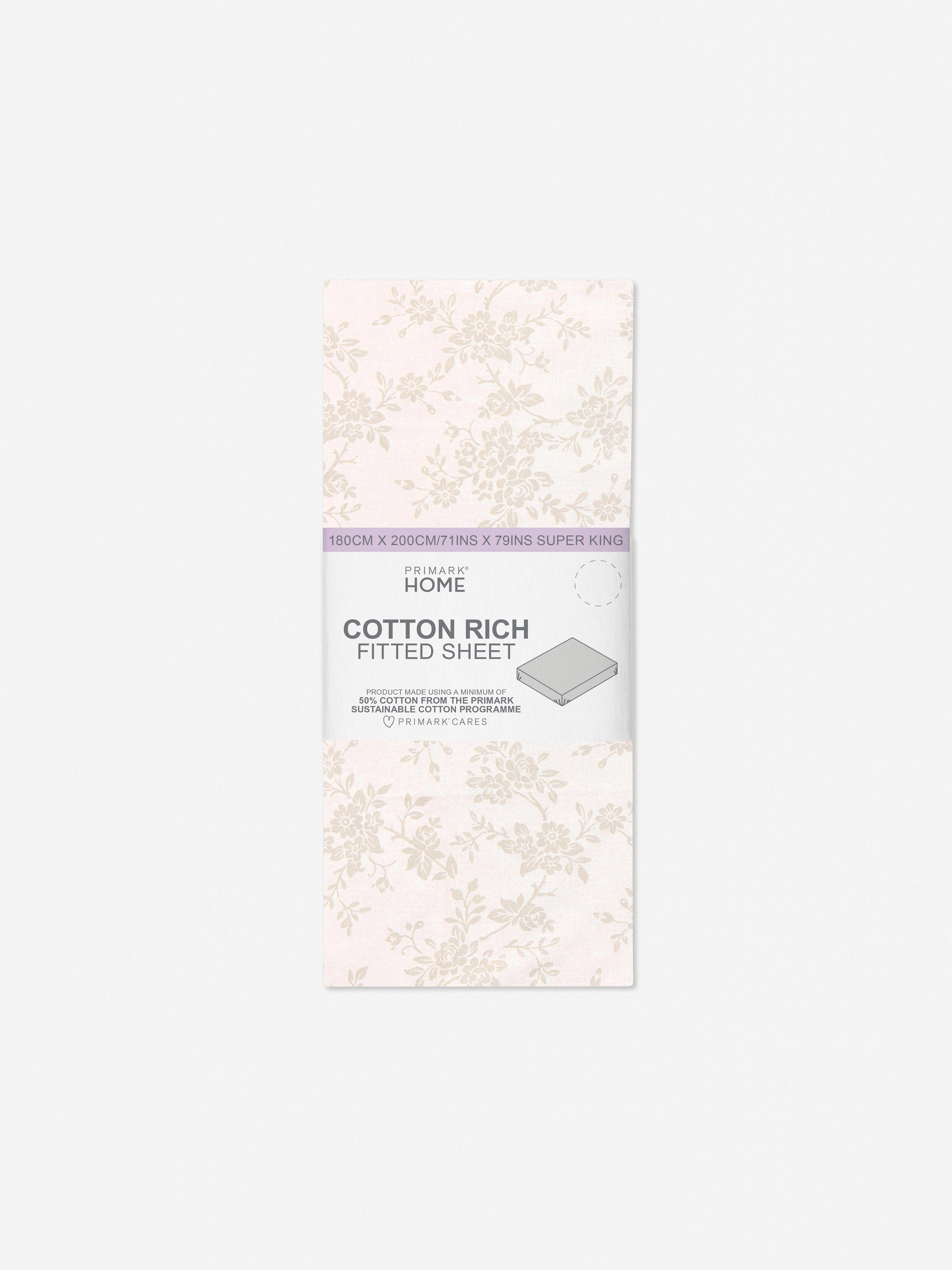 Ditsy Floral Super King Fitted Sheet