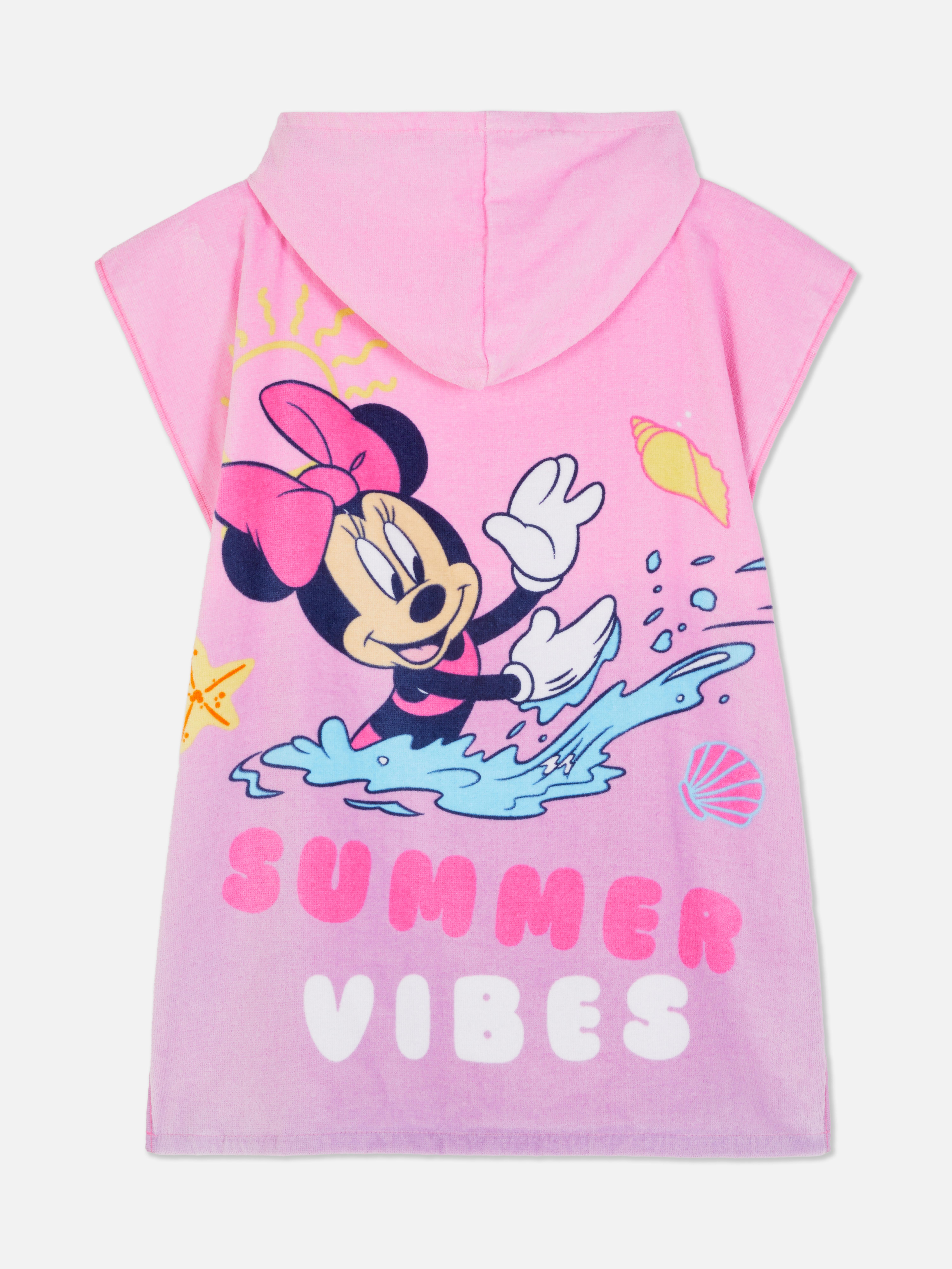 Asciugamano a poncho con cappuccio Minnie Disney