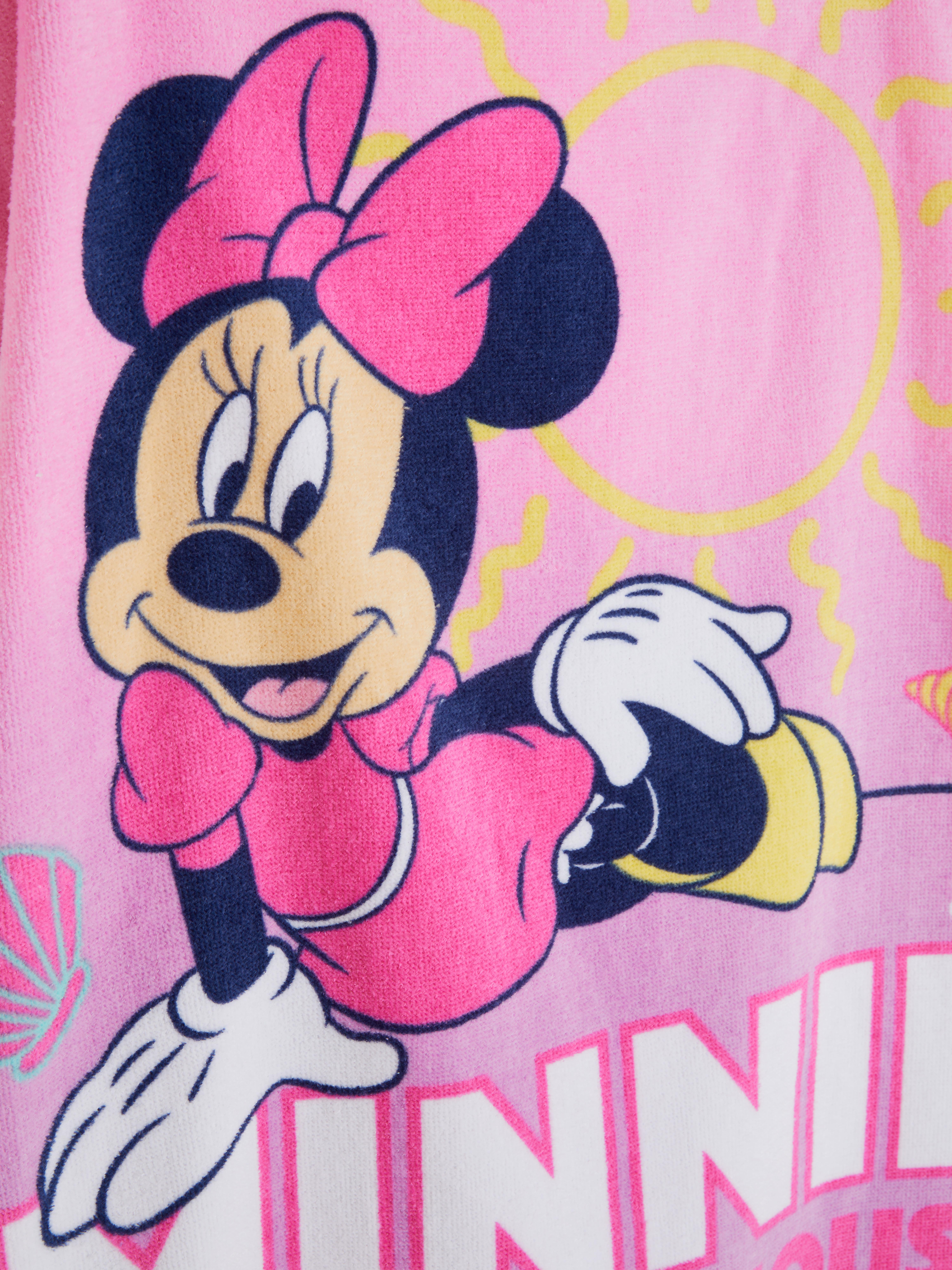 Asciugamano a poncho con cappuccio Minnie Disney