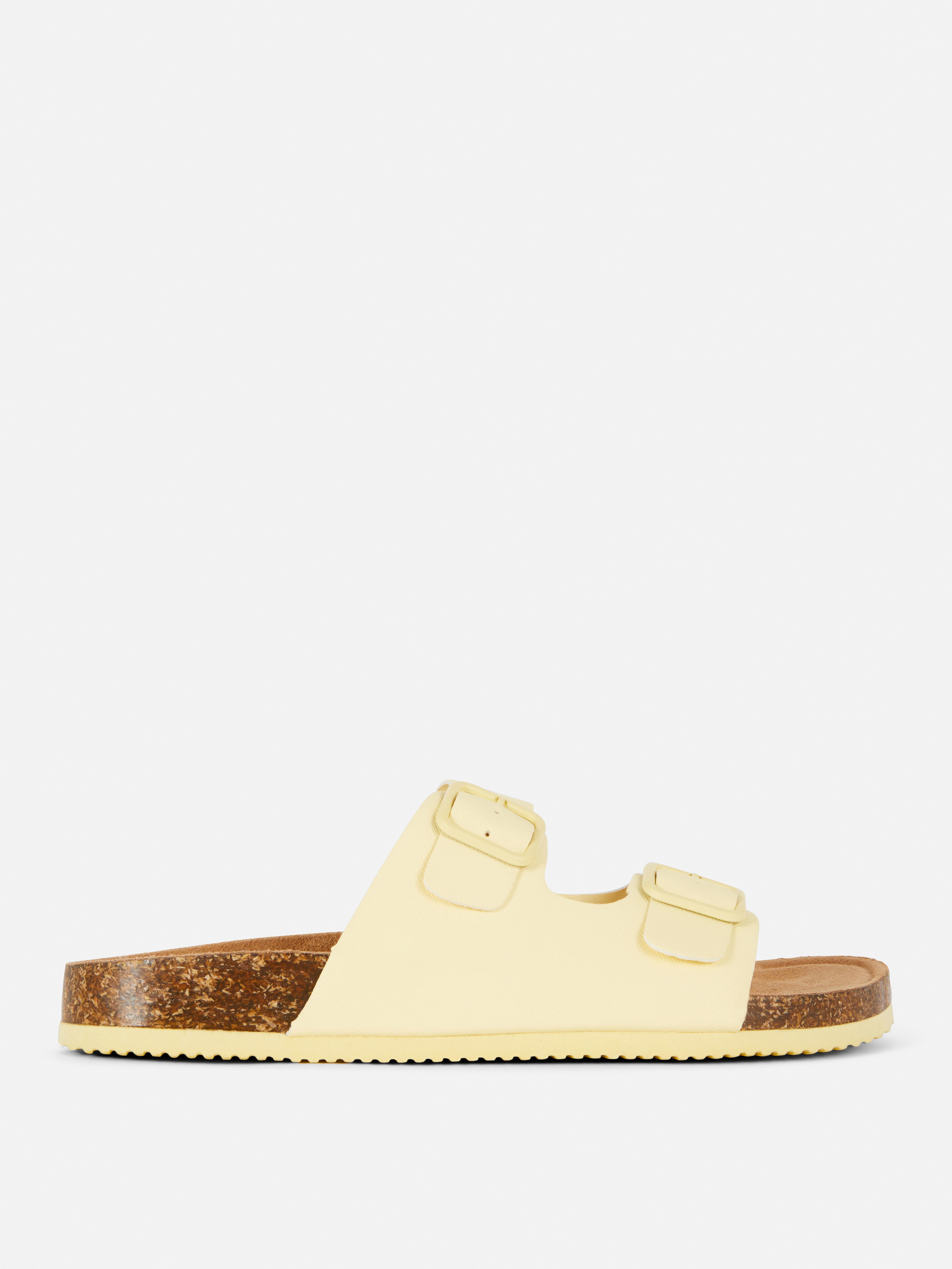 Double Strap Footbed Sandals