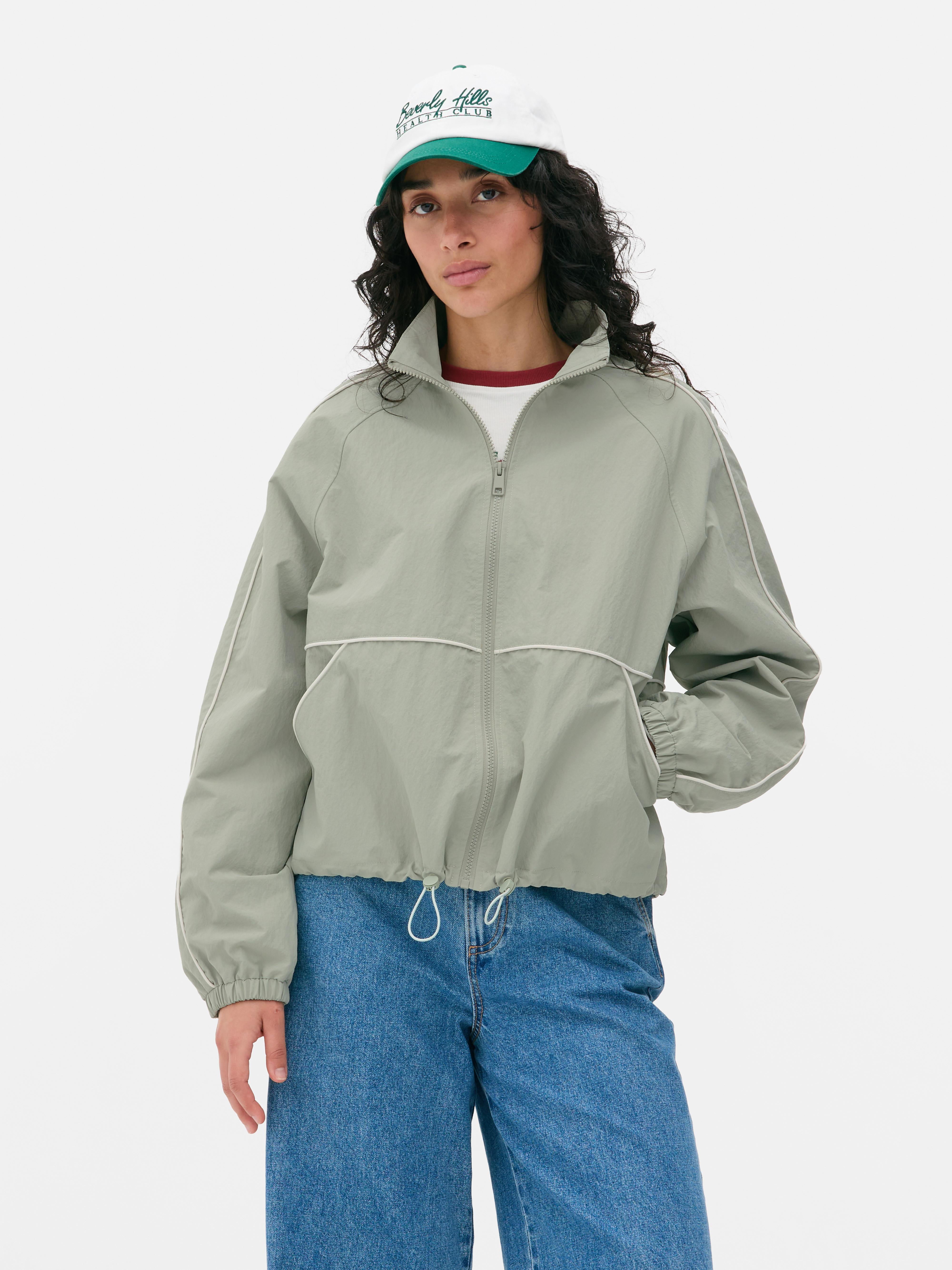 Piped Windbreaker