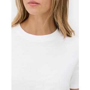Générique Dames T-shirt Korte Mouwen Ronde Hals - Vintage Olieverfschilderij Kat Patroon