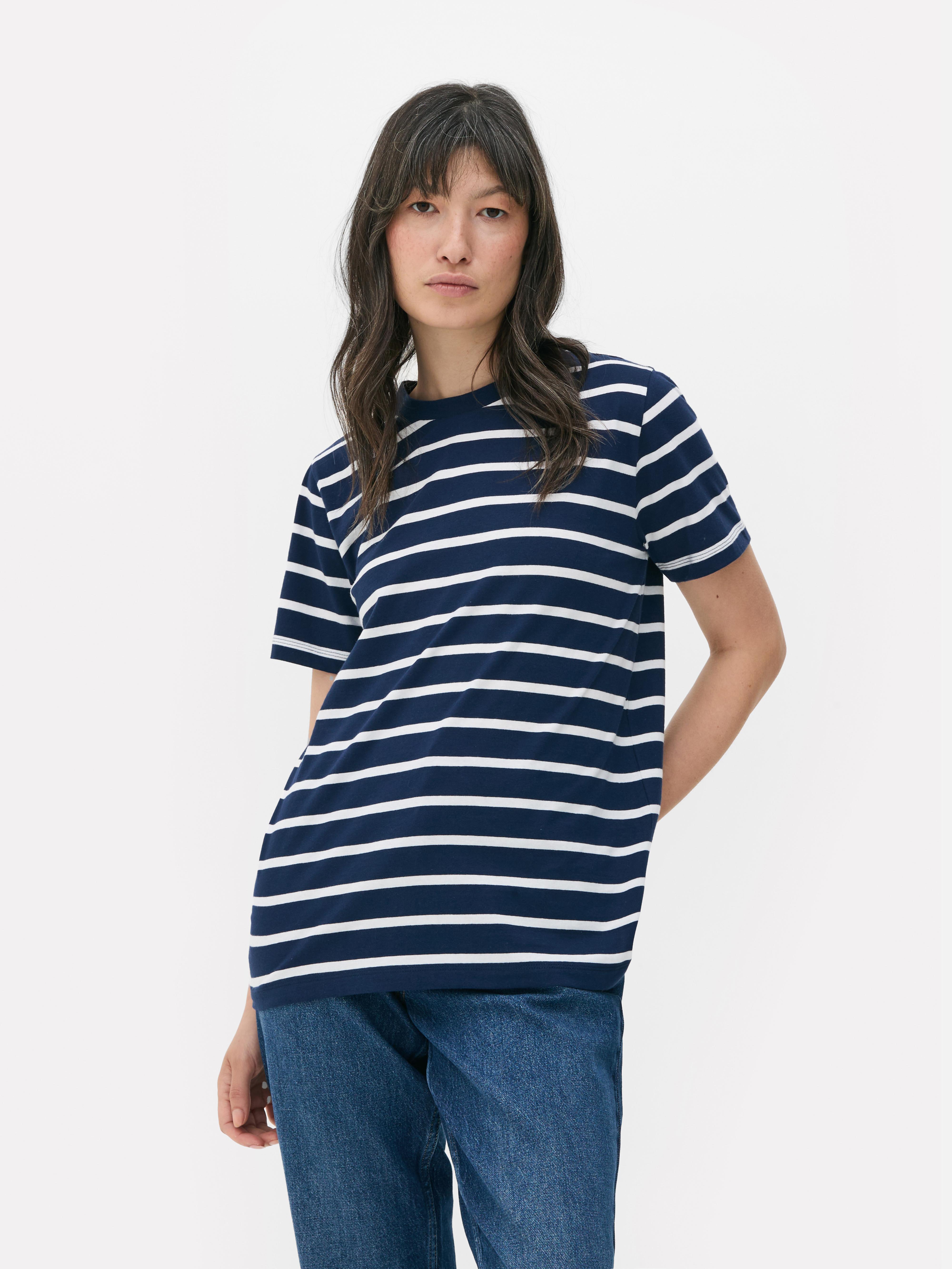 Striped Short Sleeve T-Shirt