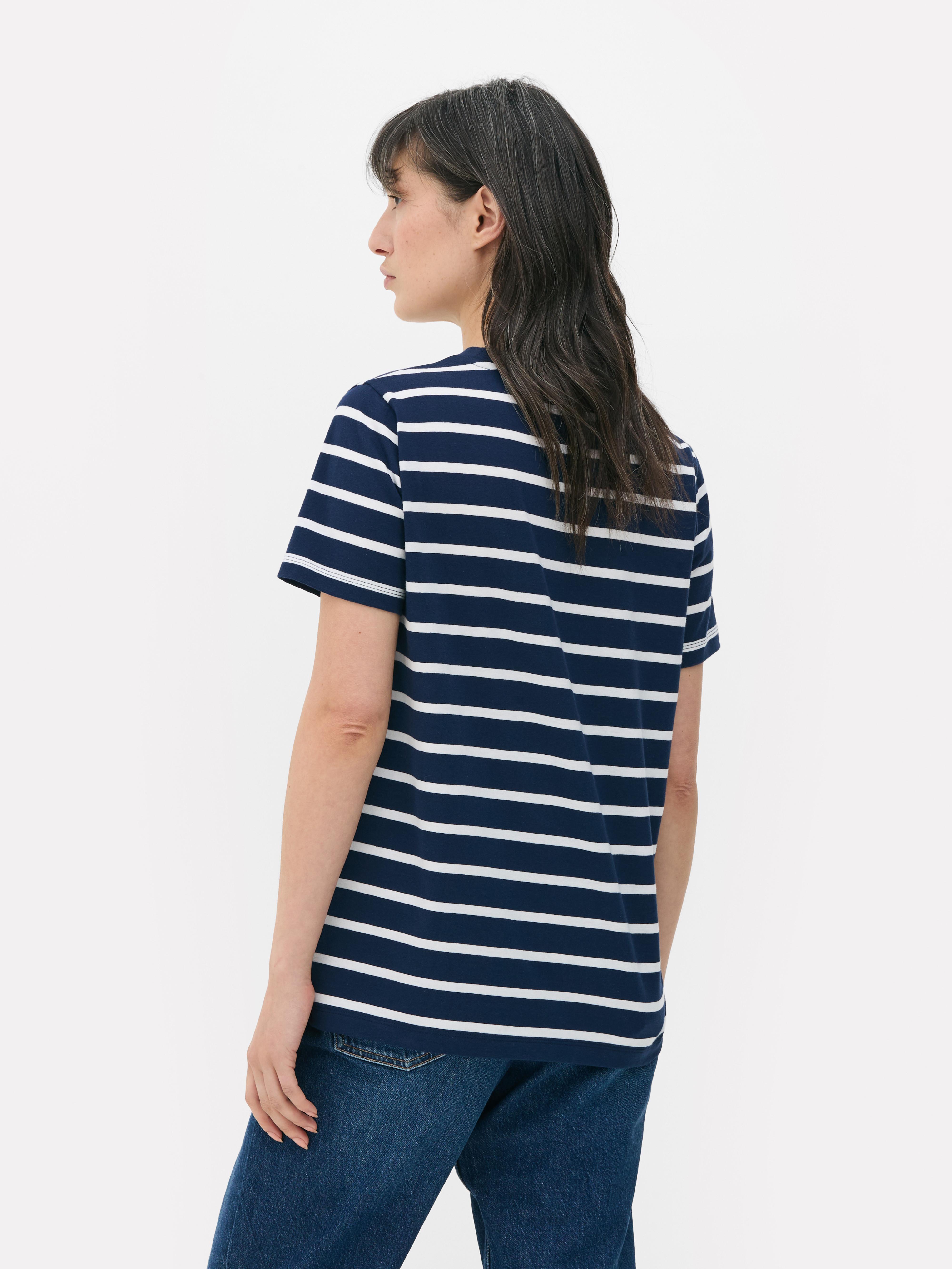 Striped Short Sleeve T-Shirt