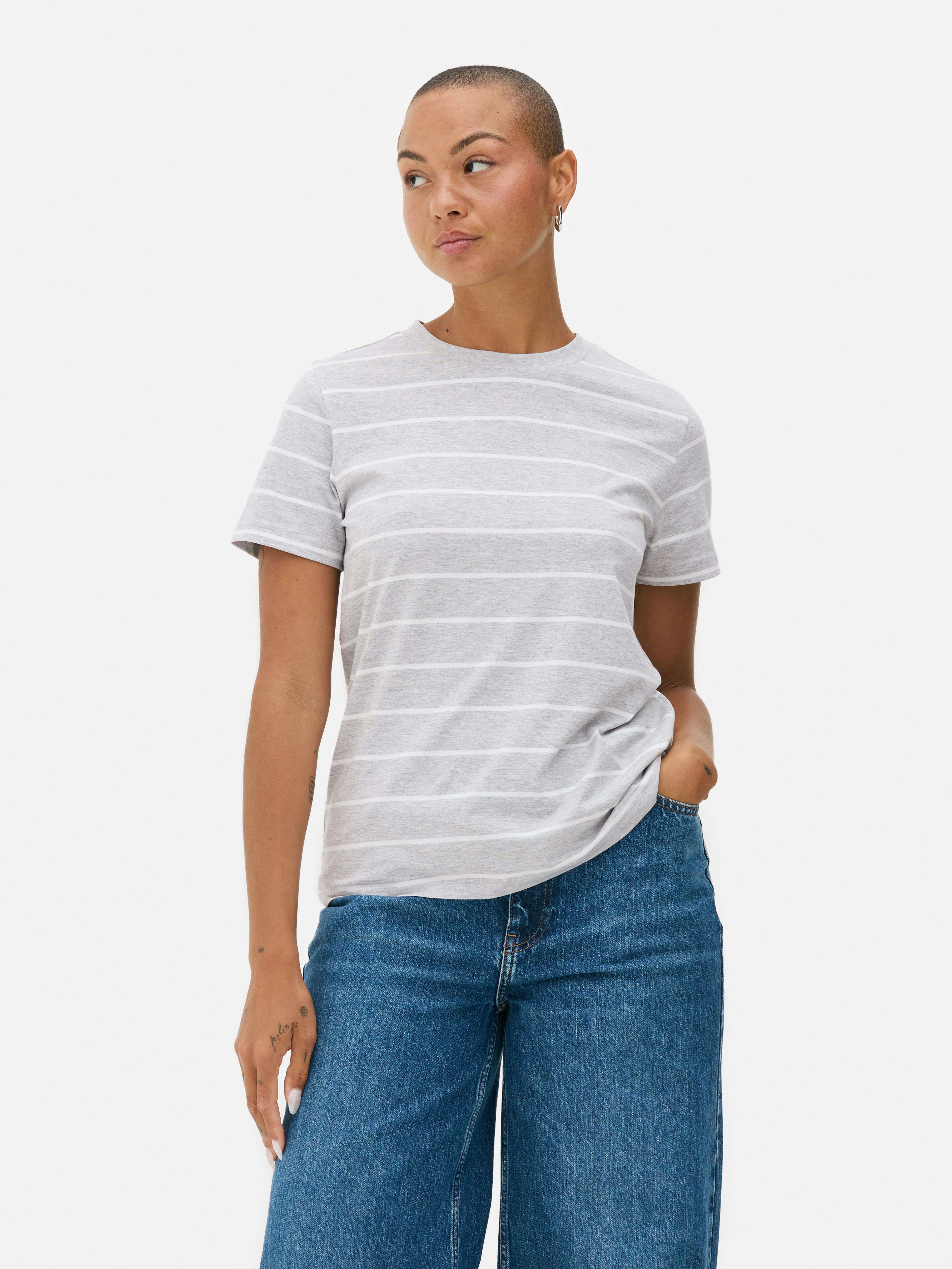 Striped Short Sleeve T-Shirt