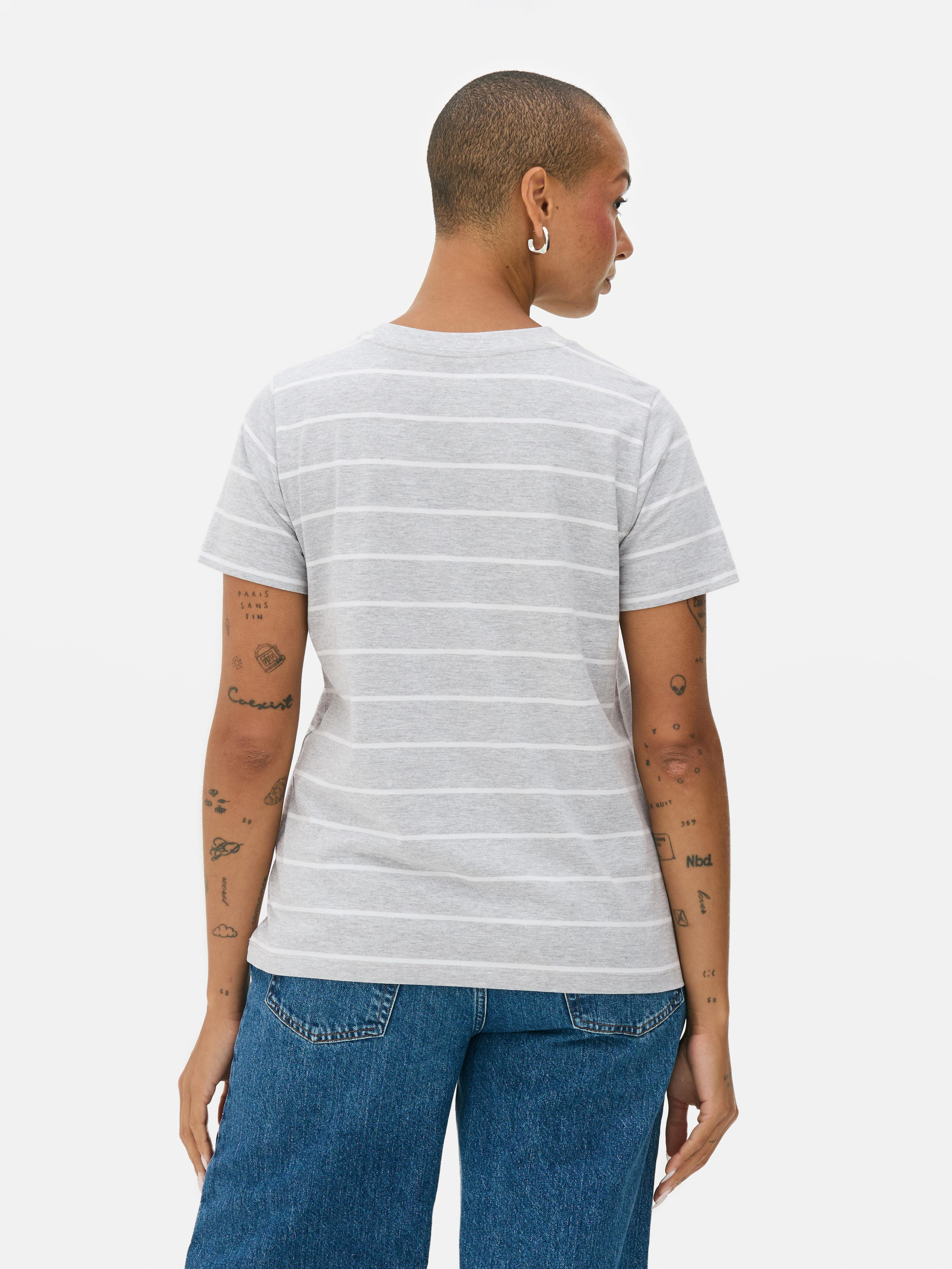 Striped Short Sleeve T-Shirt