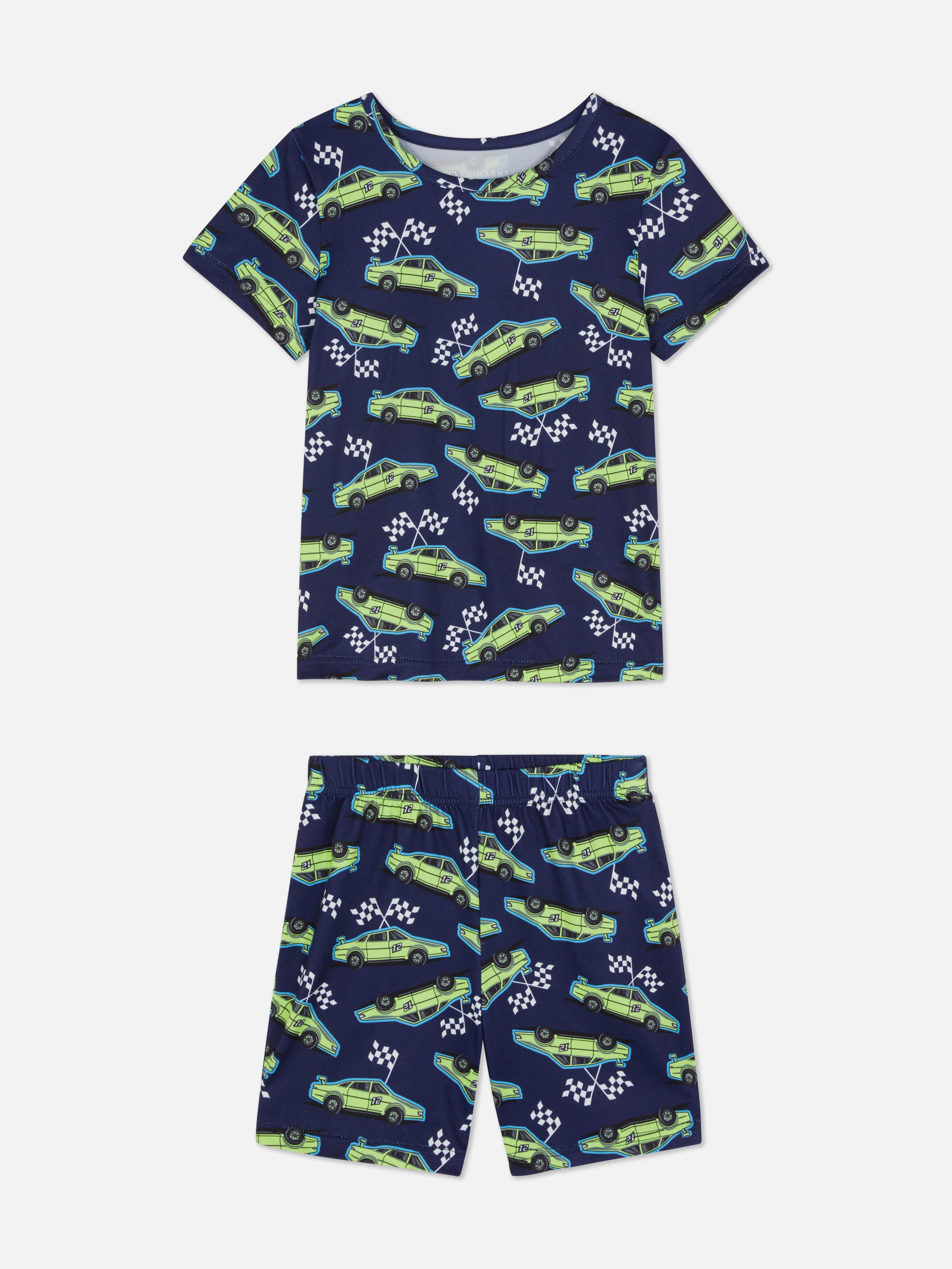 Racing Car Short Pyjama Set