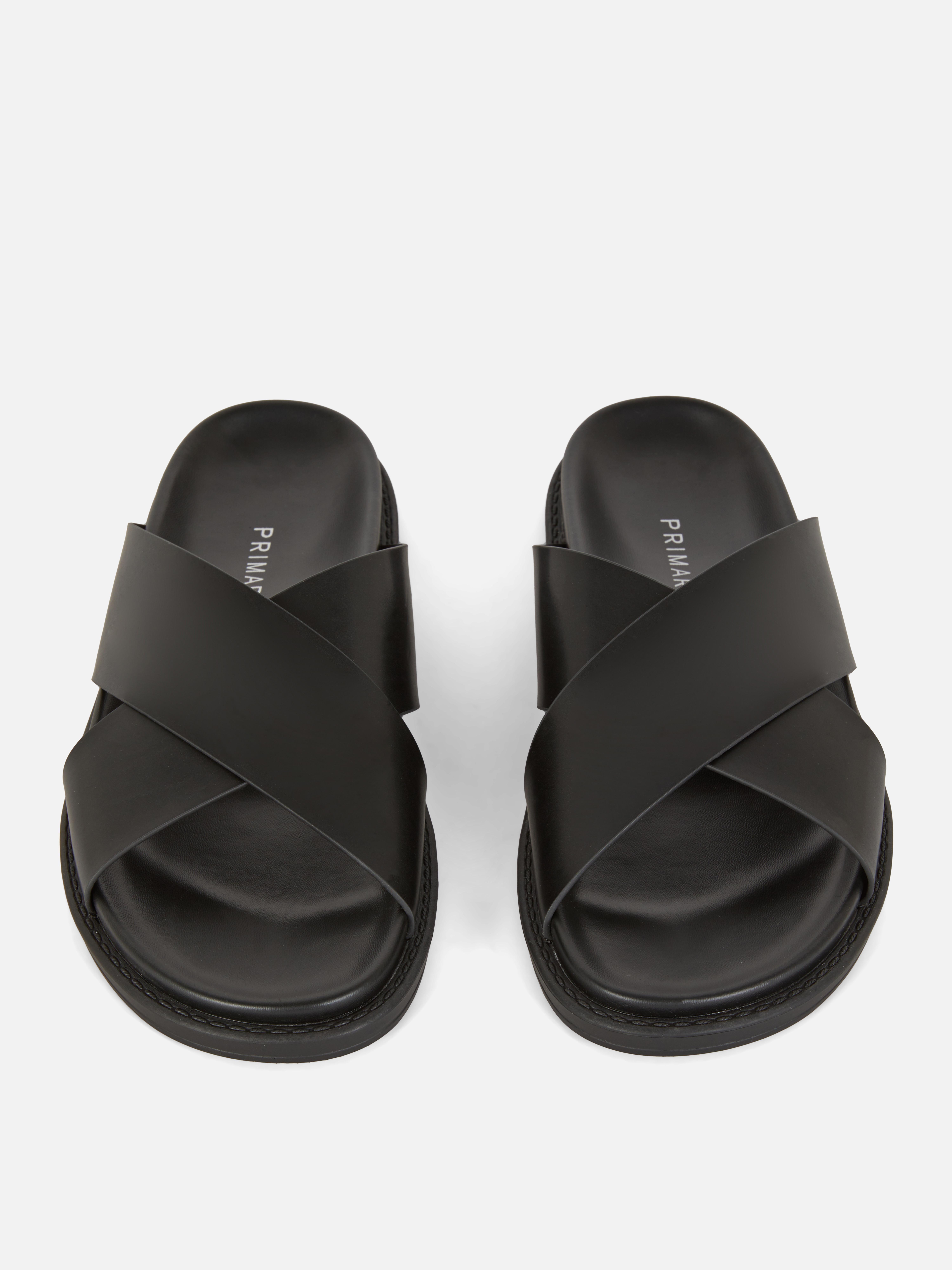 Chanclas de piscina con tiras cruzadas