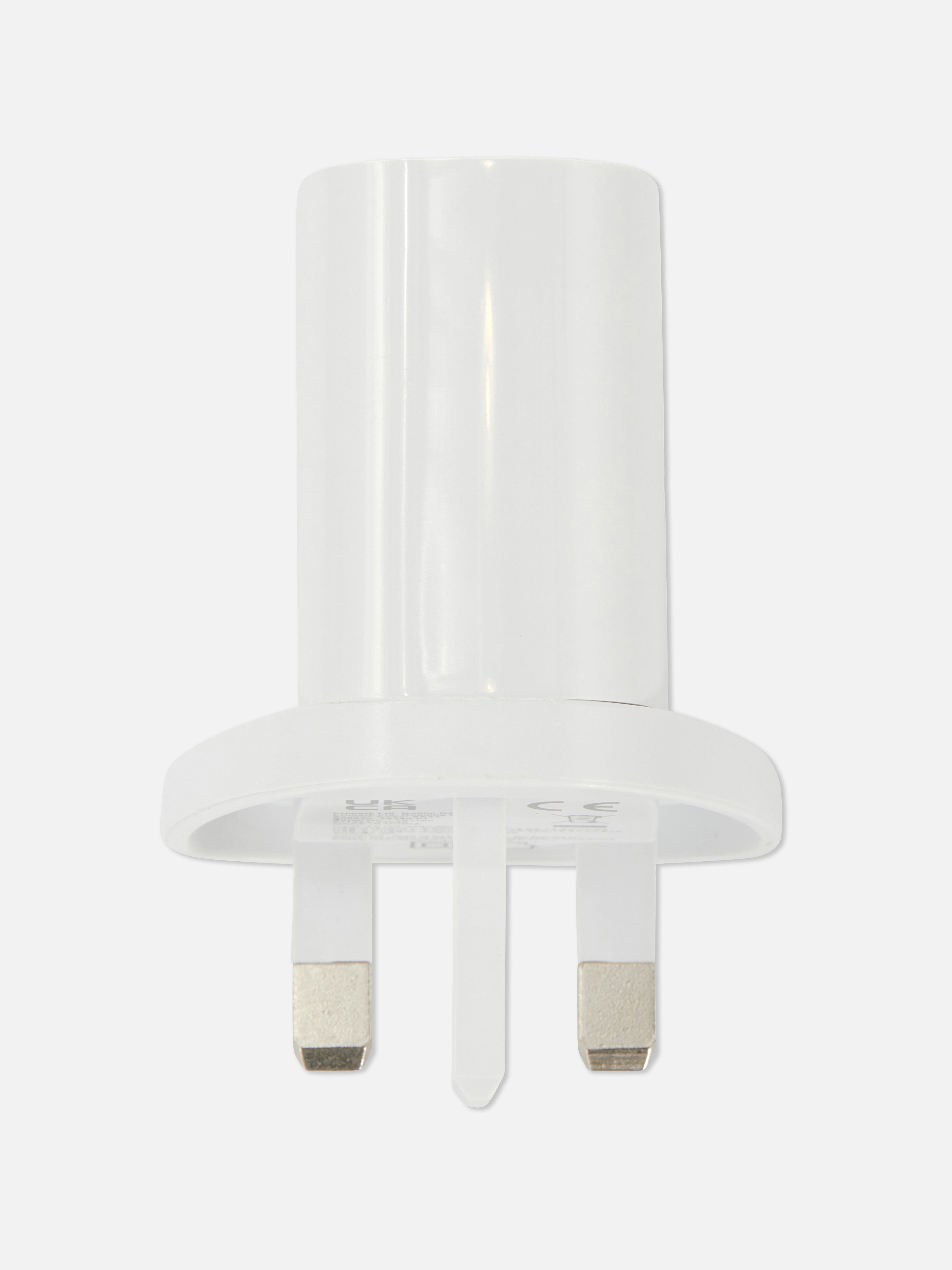 Three-Pin Travel Plug