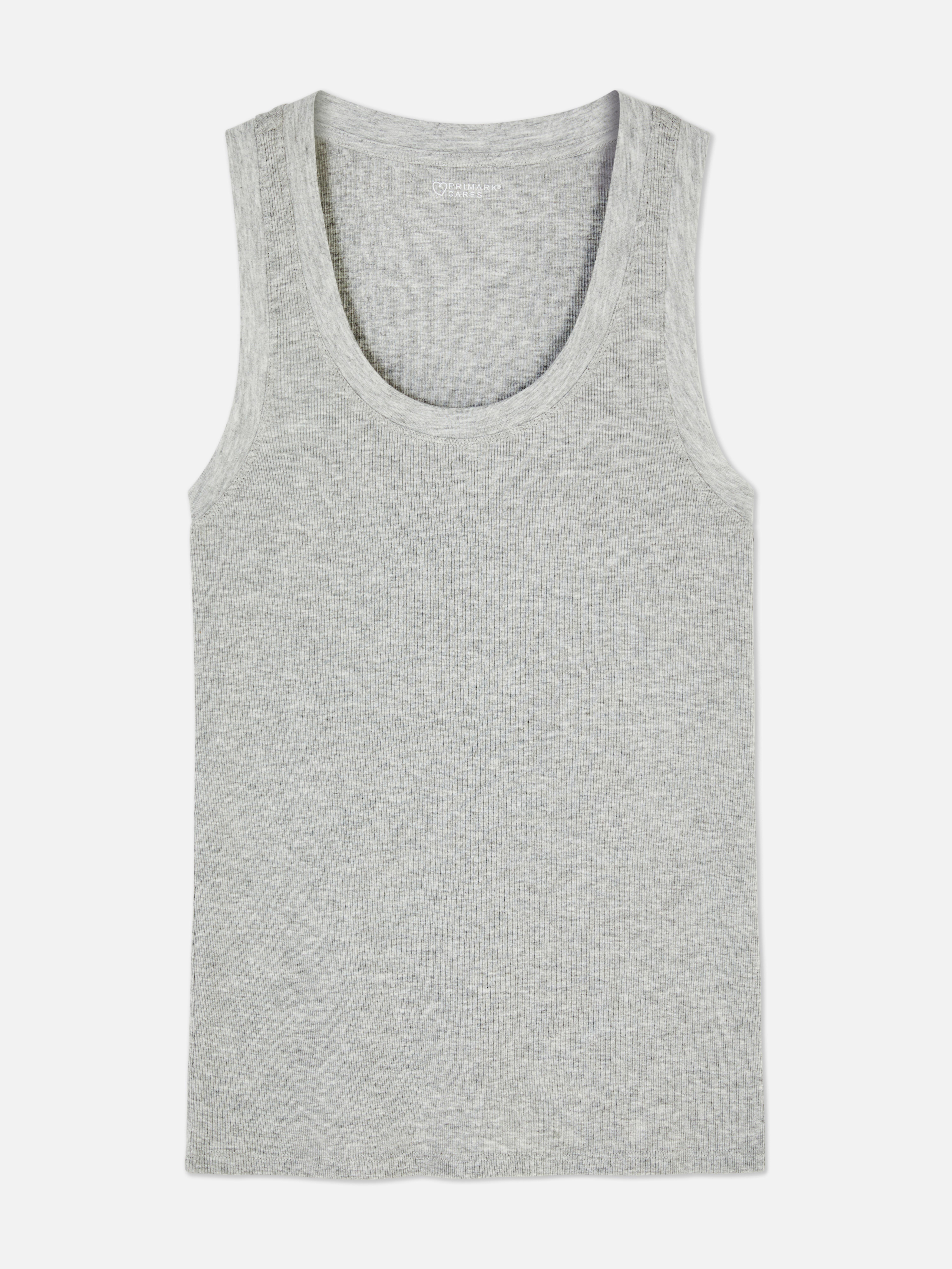 Ribbed Jersey Knit Tank
