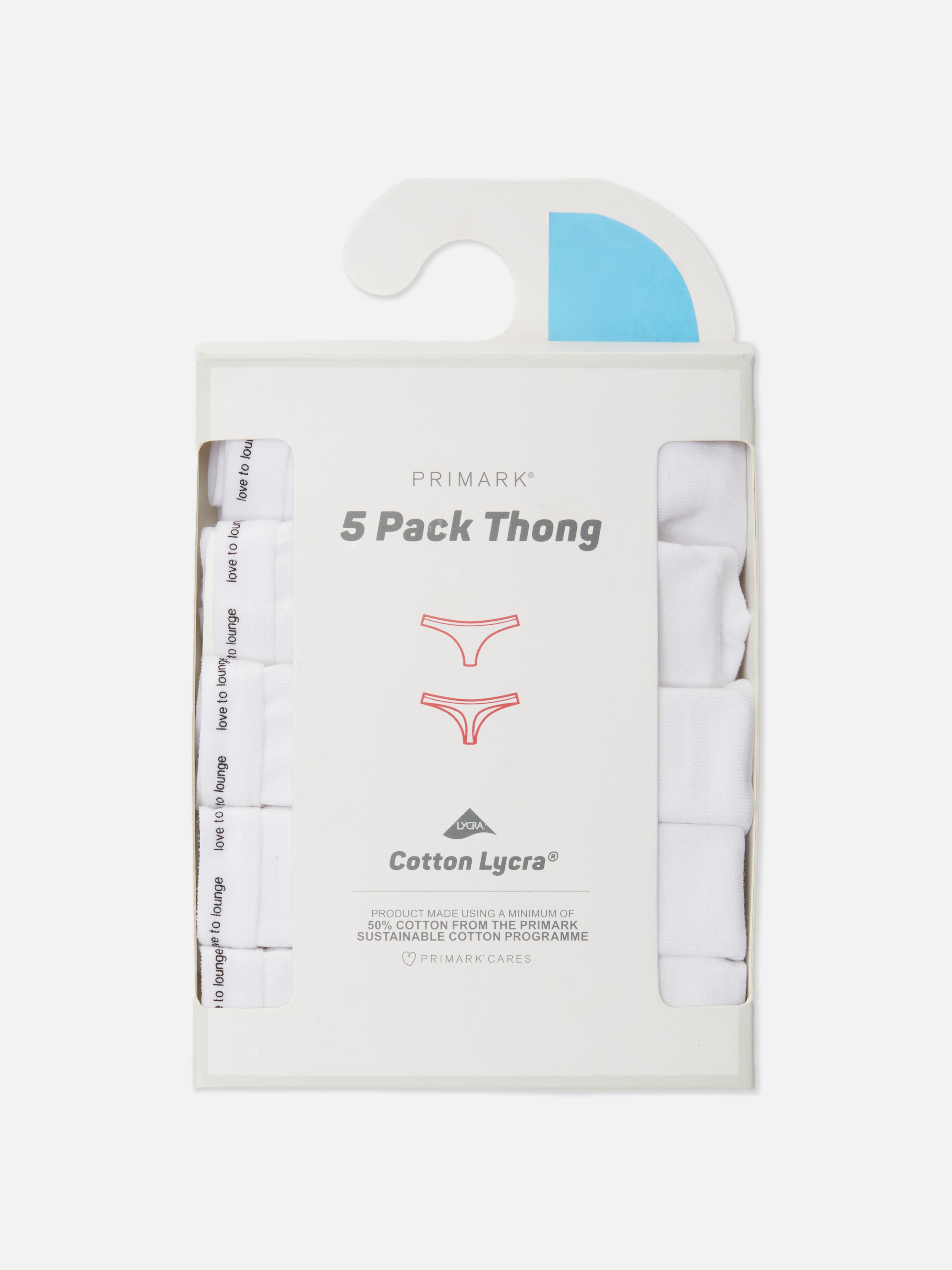 Lot de 5 strings Love To Lounge