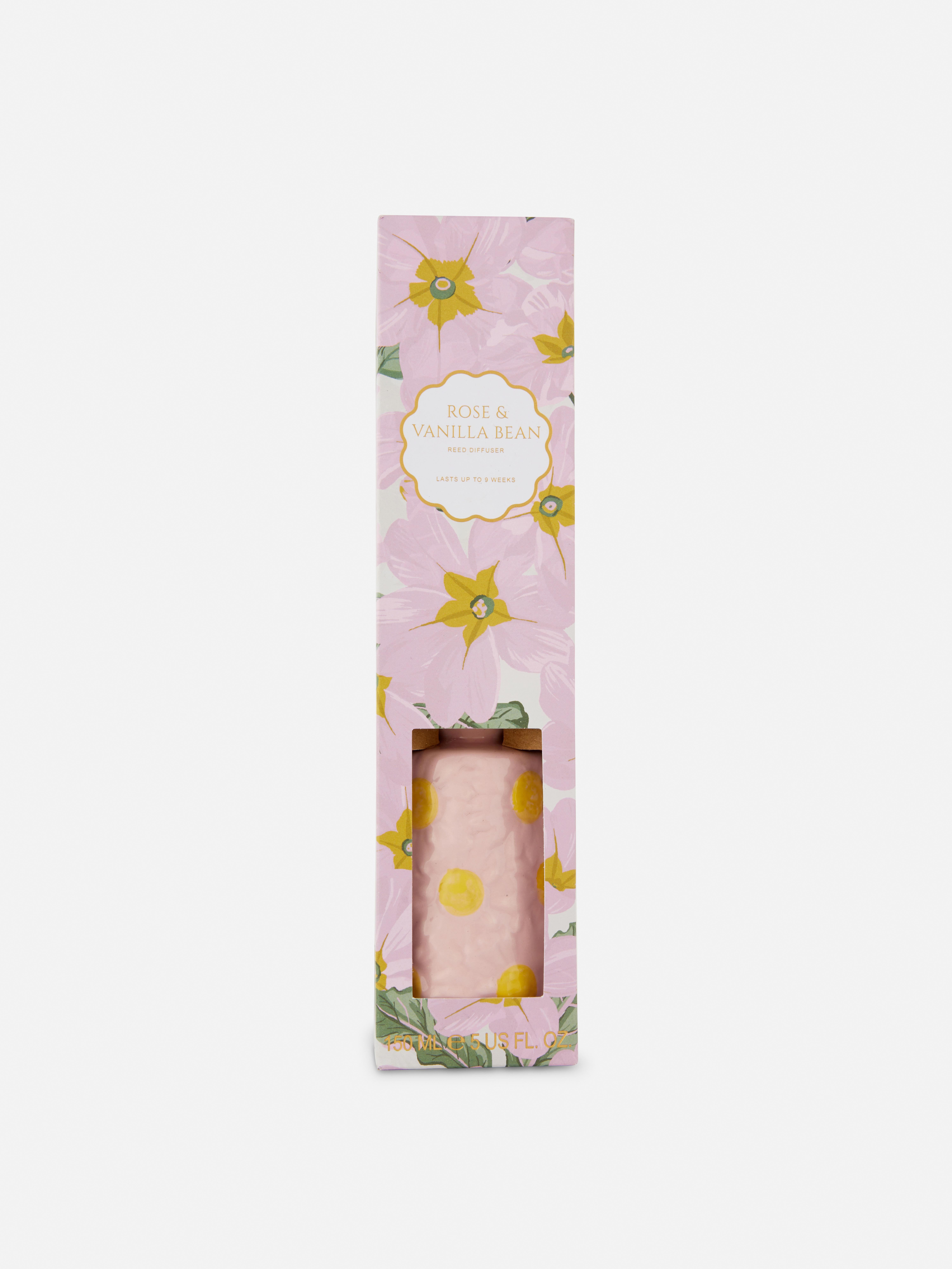 3D Embossed Flower Reed Diffuser