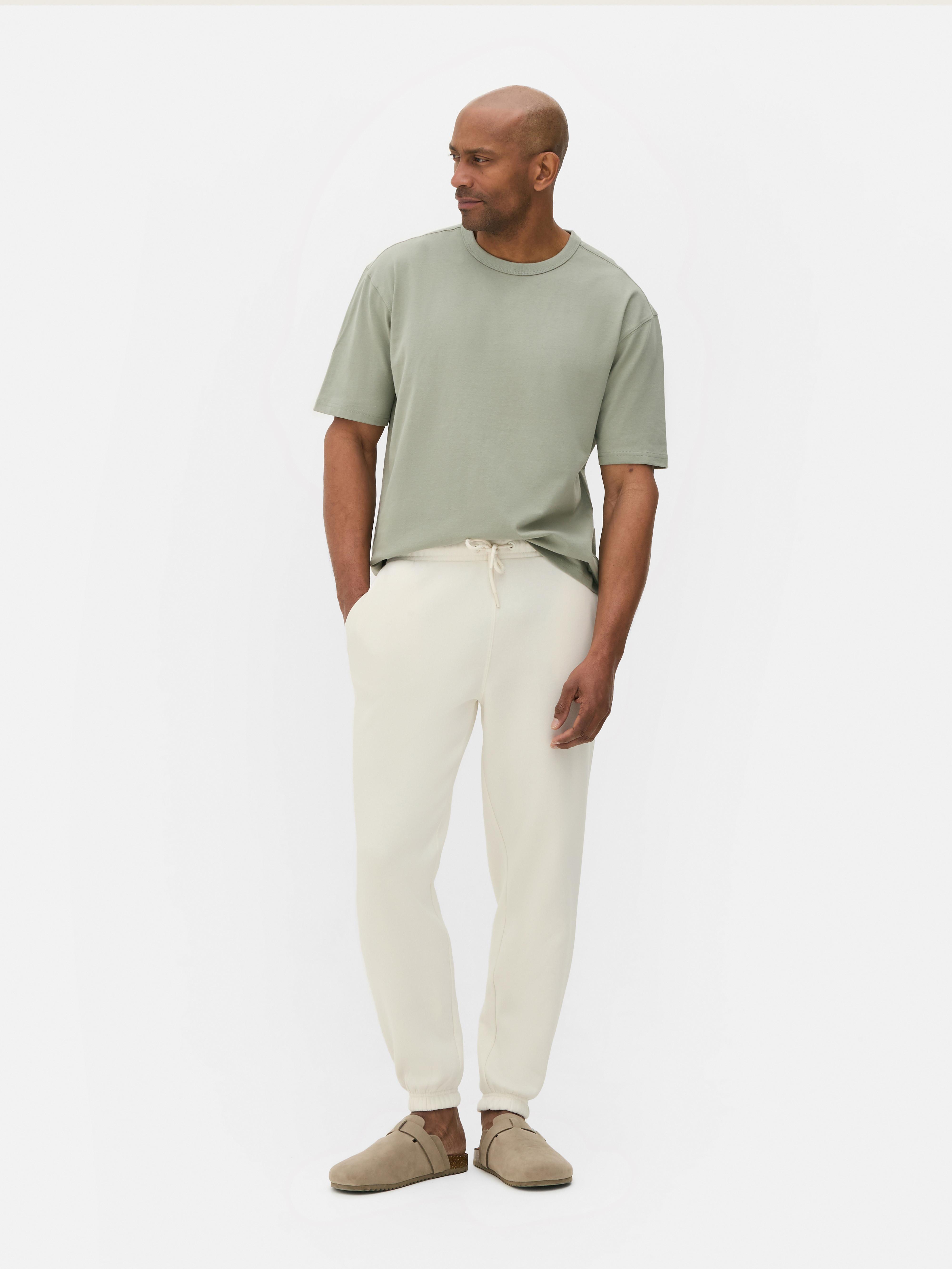 Joggingbroek met trekkoord en enkelboorden