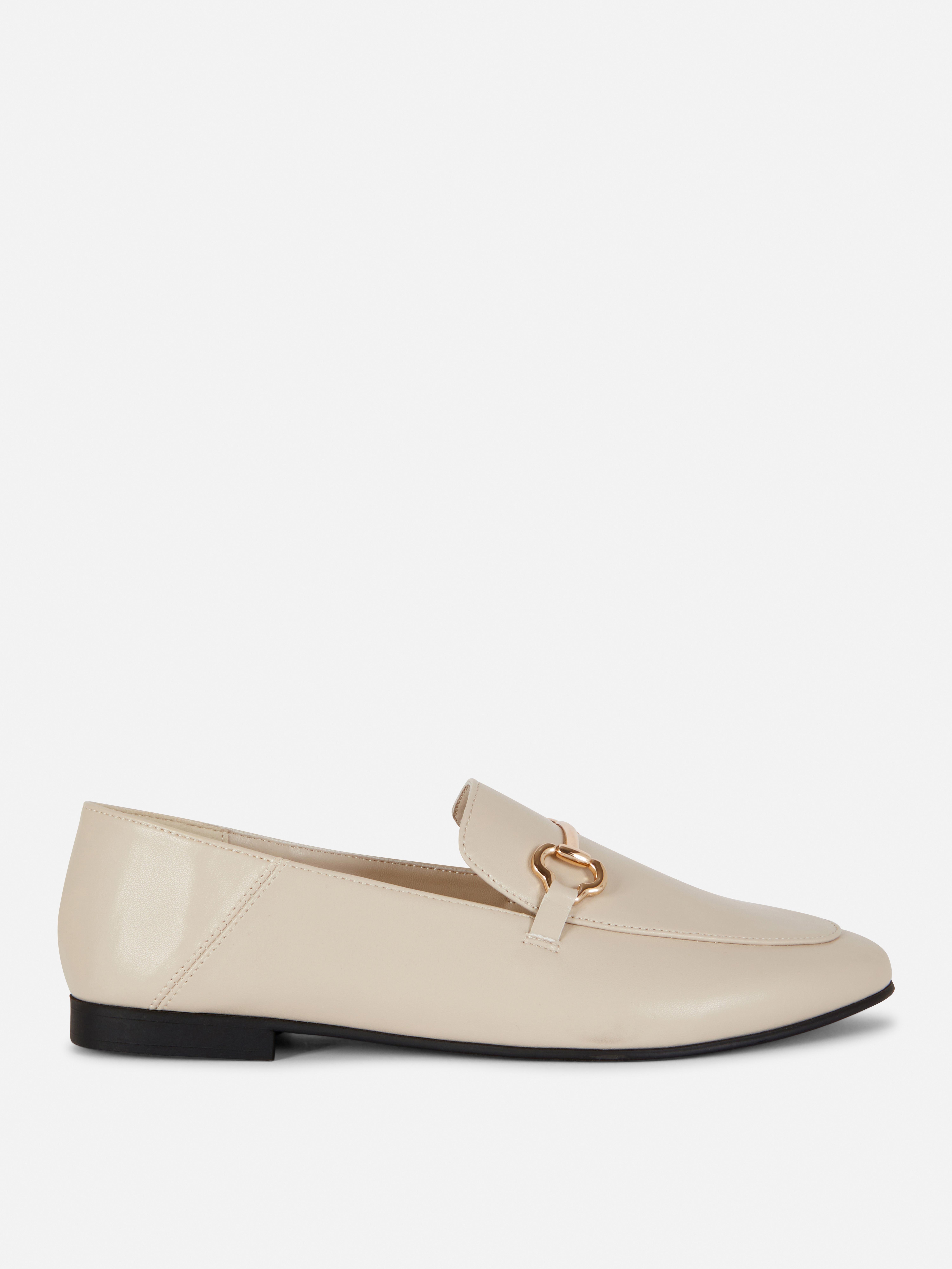 Loafers formais Cru