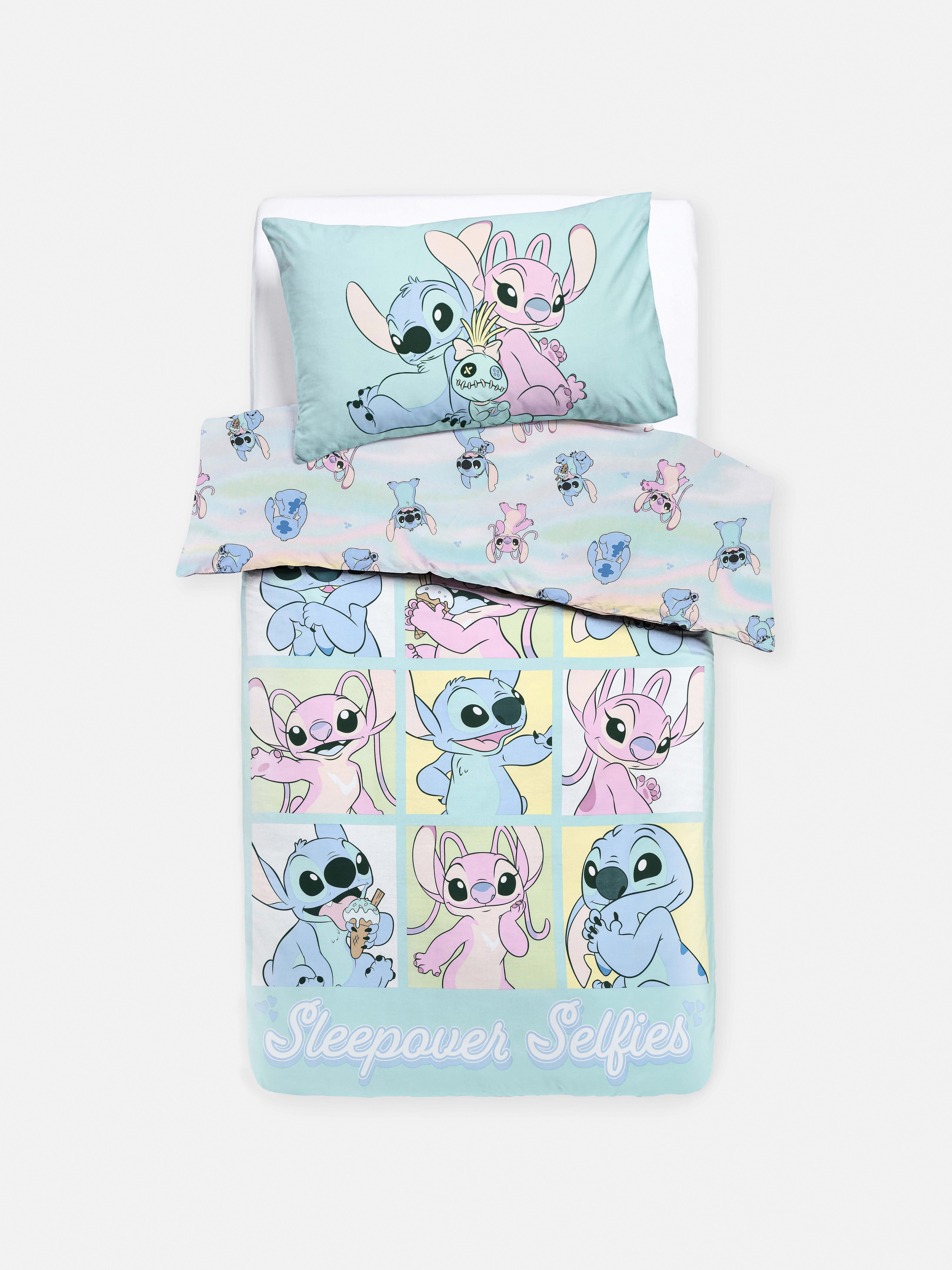 Set de husă de pilotă pentru o persoană Stitch și Angel de la Disney