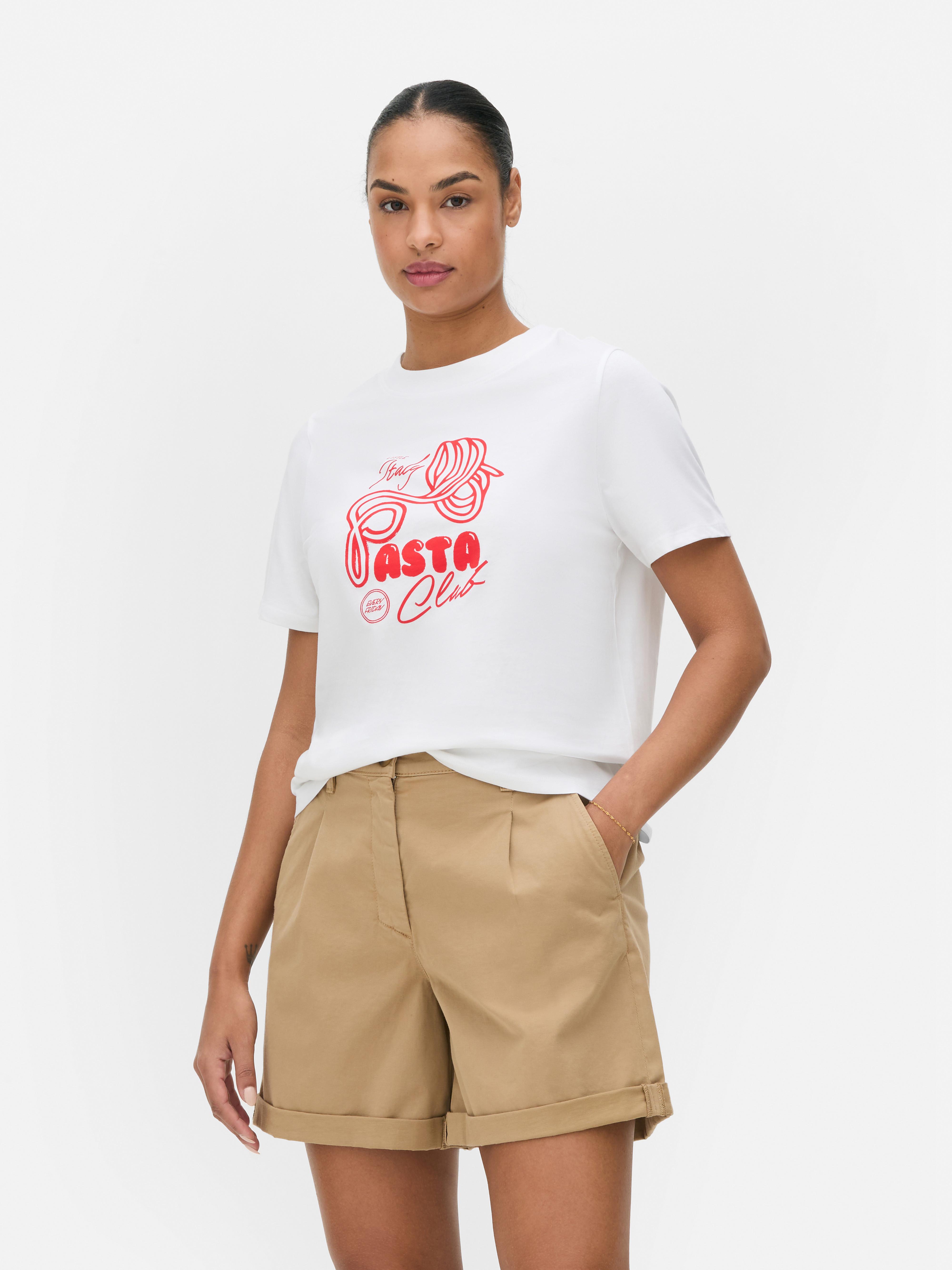 T-shirt graphique à manches courtes