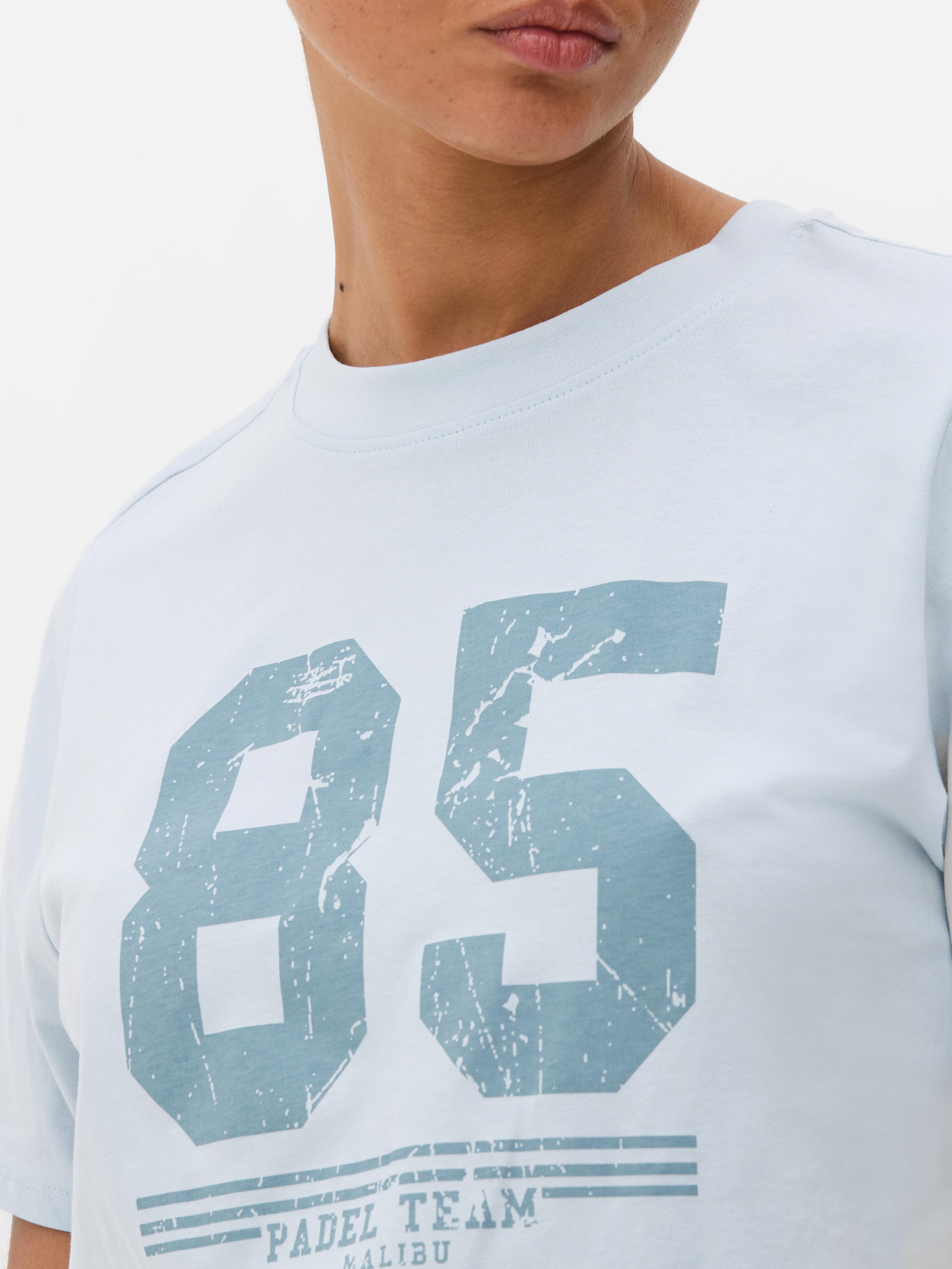 T-shirt Bleu Graphique Urban Pipeline Taille S - Motif Aigle - Occasion Très Bon état