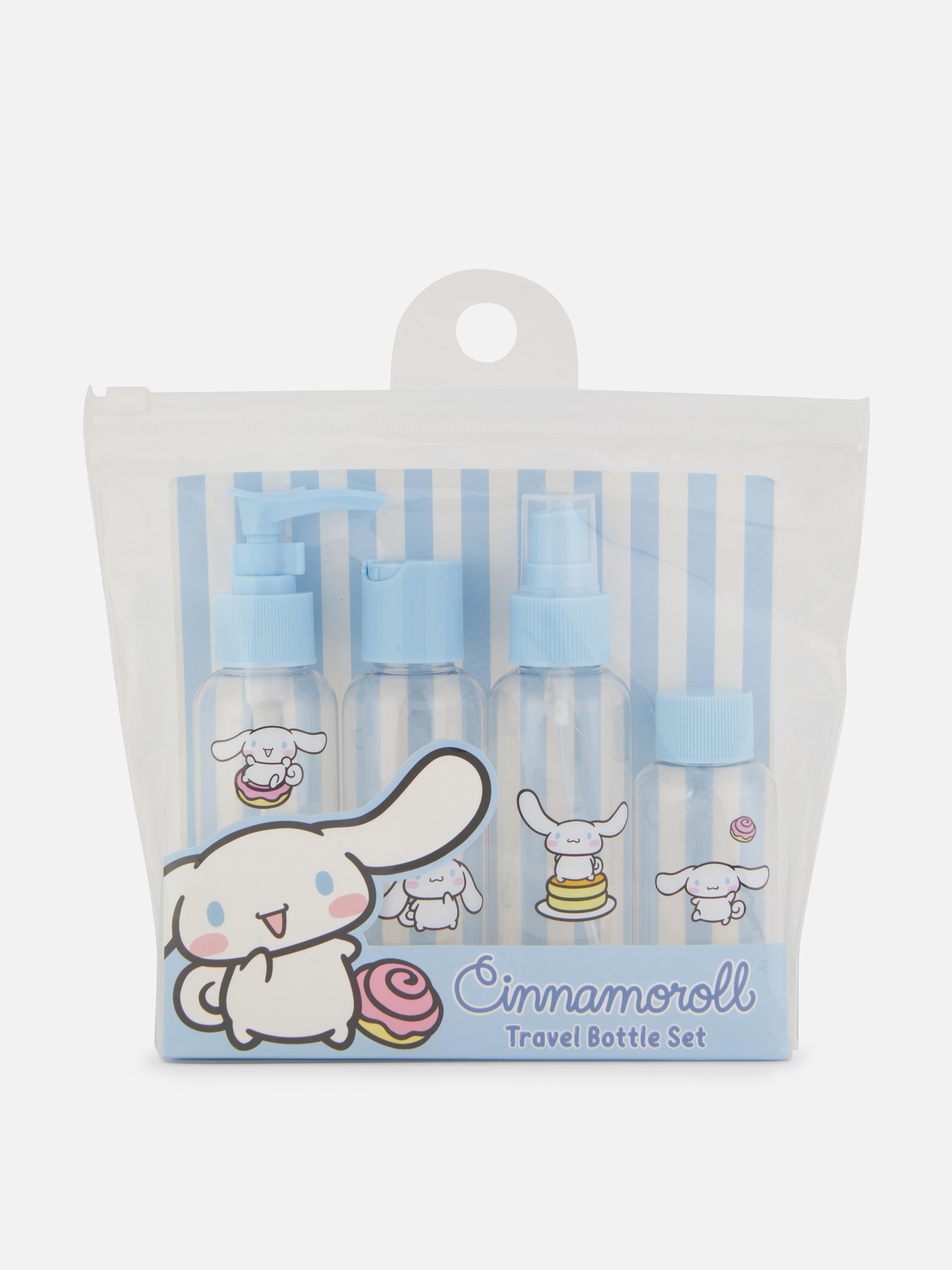Hello Kitty Cinnamoroll utazó kozmetikaipalack-készlet