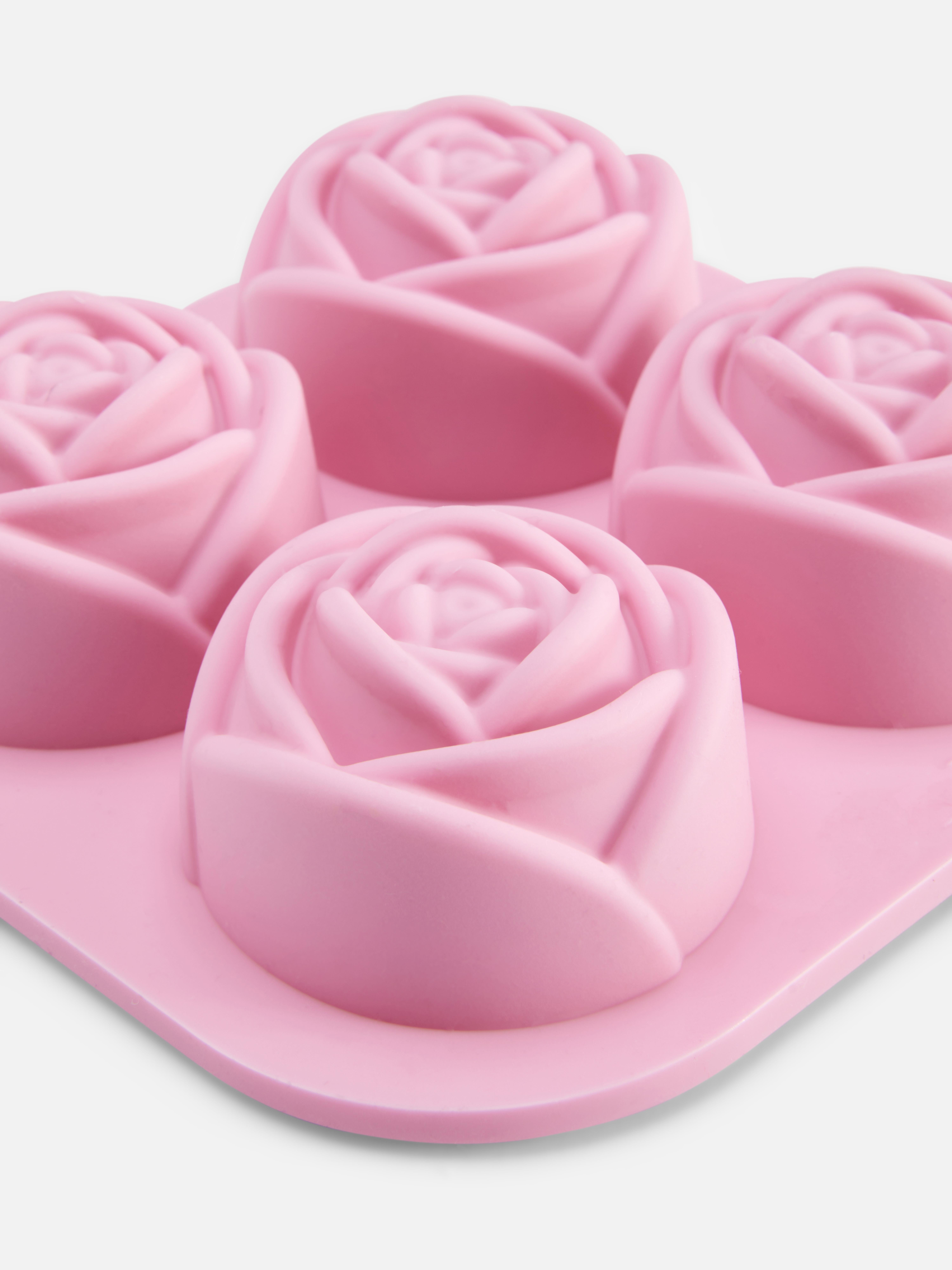 Rosen-Eiswürfelform aus Silikon