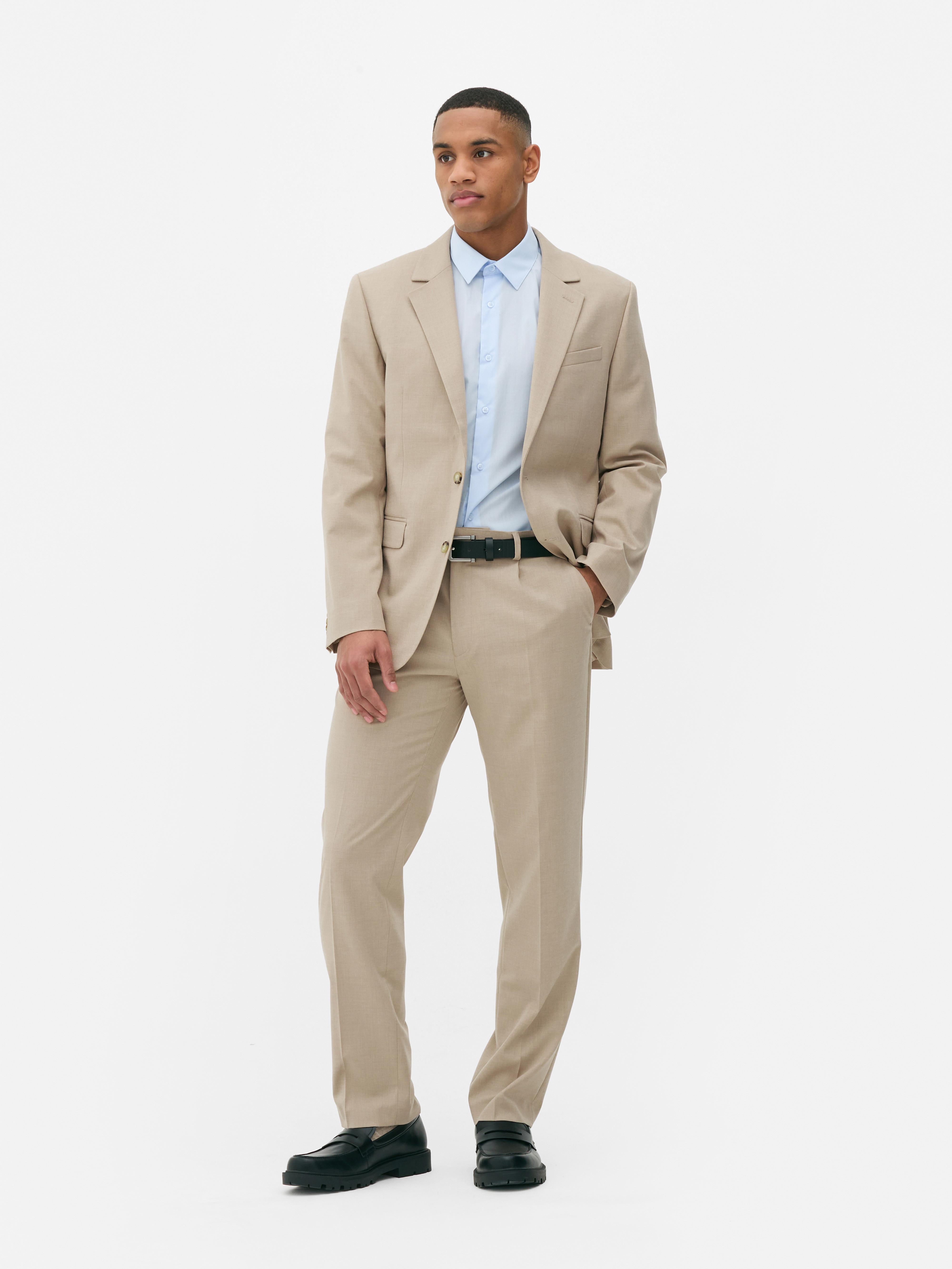 ★OSTKAKA★ Save Tailored Jacket Ivory A bold off white striped double breasted suit for our dear